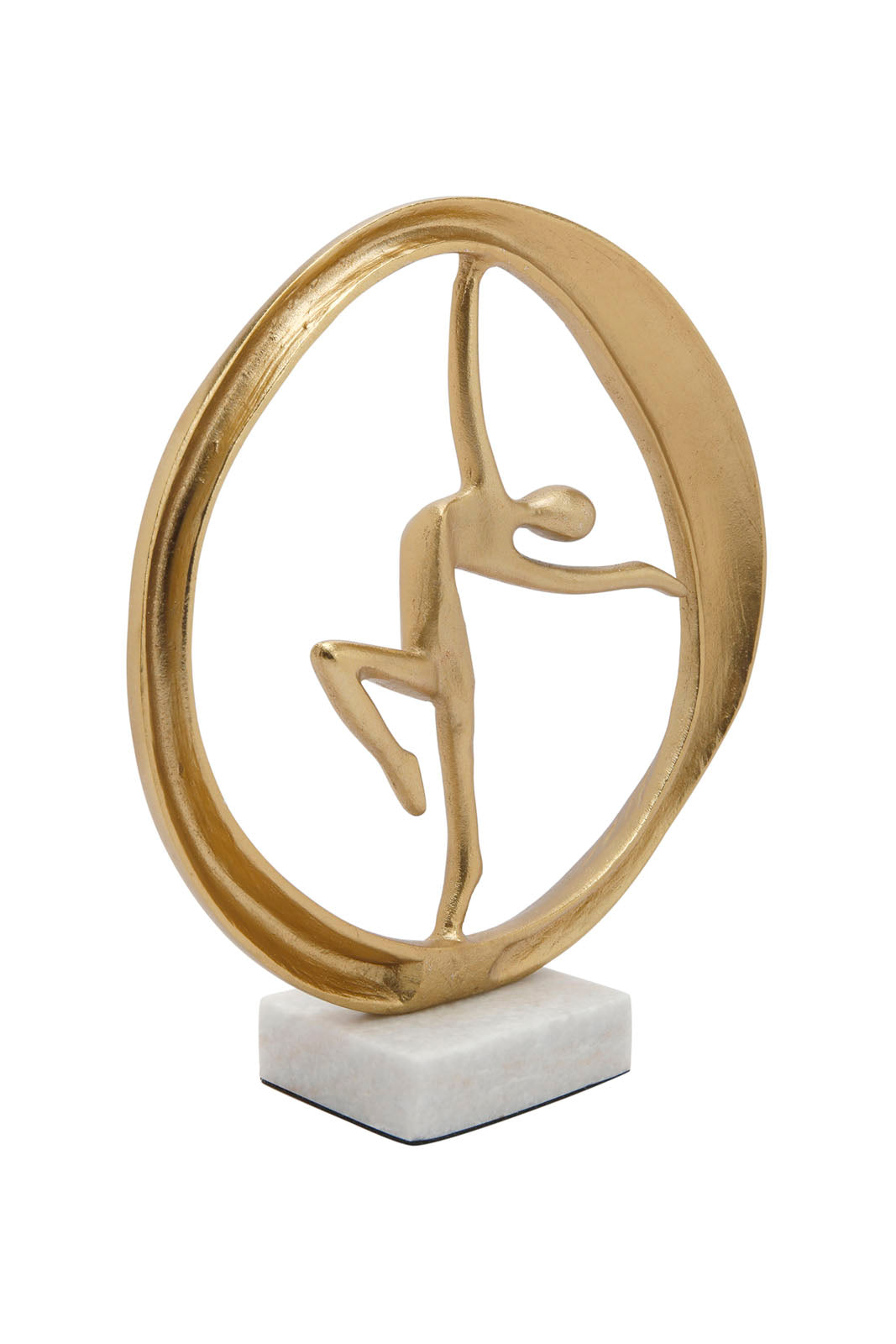 Redtag-Gold-Decorative-Dancing-Girl-Category:Artefact,-Colour:Gold,-Deals:New-In,-Dept:Home,-Filter:Home-Decor,-HMW-HOM-Decorative-Accessories,-New-In-HMW-HOM,-Non-Sale,-Section:Homewares,-W22B-Home-Decor-