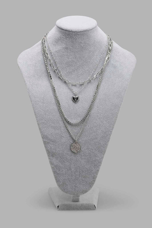 Redtag-Necklace-Category:Jewellery,-Colour:Assorted,-Filter:Women's-Accessories,-LEC-Jewellery,-New-In,-New-In-Women-ACC,-Non-Sale,-Section:Women,-W22A-Women-
