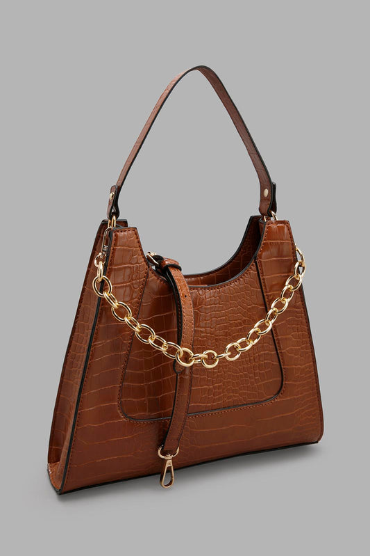 Redtag-Tan-Slouch-Bag-With-Coin-Pouch-Category:Bags,-Colour:Tan,-Filter:Women's-Accessories,-New-In,-New-In-Women-ACC,-Non-Sale,-Section:Women,-W22A,-Women-Bags-Women-
