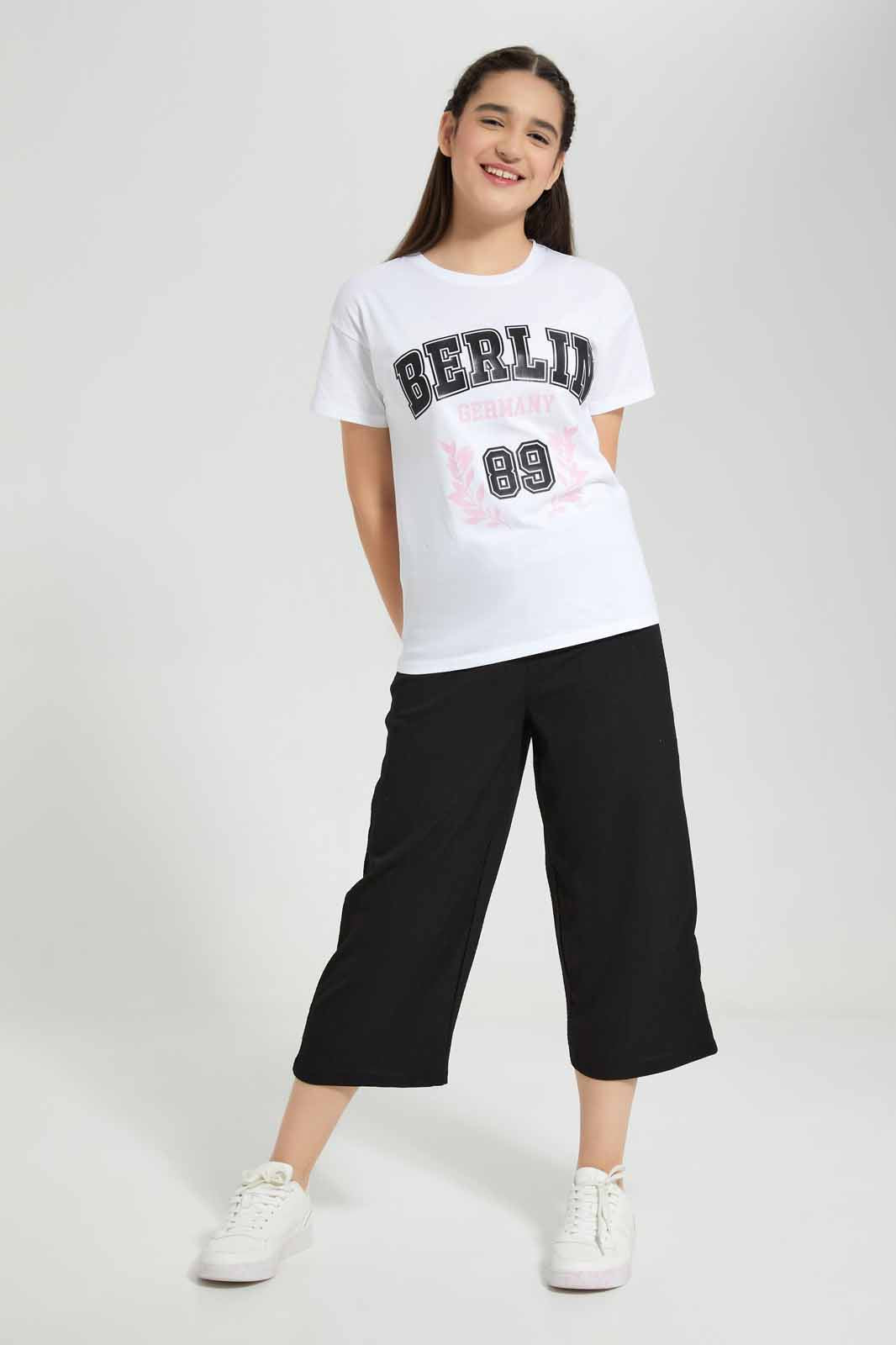 Redtag-Black-crinckle-trouser-Category:Trousers,-Colour:Black,-Deals:3-For-90,-Deals:New-In,-Filter:Senior-Girls-(8-to-14-Yrs),-GSR-Trousers,-New-In-GSR-APL,-Section:Girls-(0-to-14Yrs),-W22A-Senior-Girls-9 to 14 Years