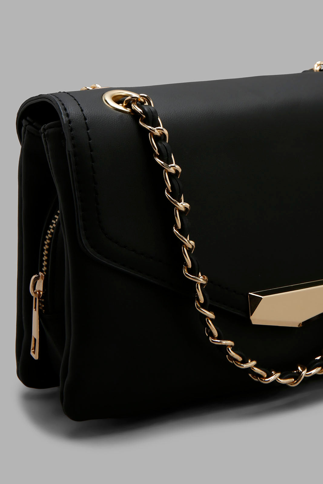 Redtag-Black-Cross-Body-Bag-Category:Bags,-Colour:Black,-Filter:Women's-Accessories,-New-In,-New-In-Women-ACC,-Non-Sale,-Section:Women,-W22B,-Women-Bags-Women-