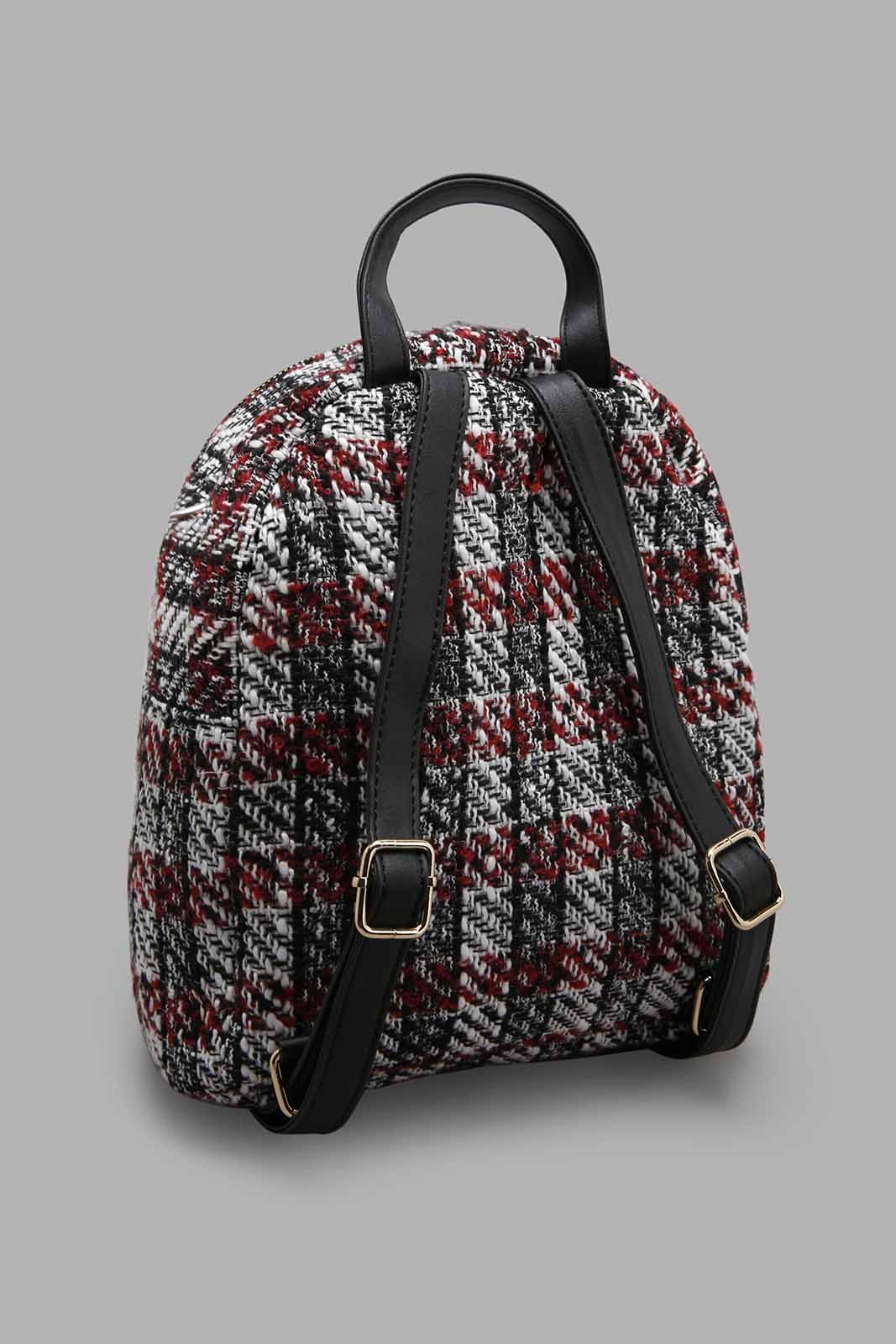 Redtag-Multi-Colour-Backpack-With-Pom-Pom-Category:Bags,-Colour:Multicolour,-Filter:Girls-Accessories,-GIR-Bags,-New-In,-New-In-GIR-ACC,-Non-Sale,-Section:Girls-(0-to-14Yrs),-W22B-Girls-