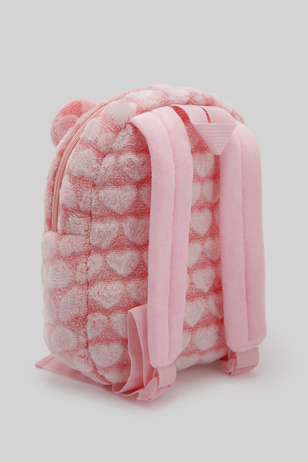 Redtag-Multi-Colour-Character-Faux-Fur-Backpack-Category:Bags,-Colour:Assorted,-Filter:Girls-Accessories,-GIR-Bags,-New-In,-New-In-GIR-ACC,-Non-Sale,-Section:Girls-(0-to-14Yrs),-W22B-Girls-