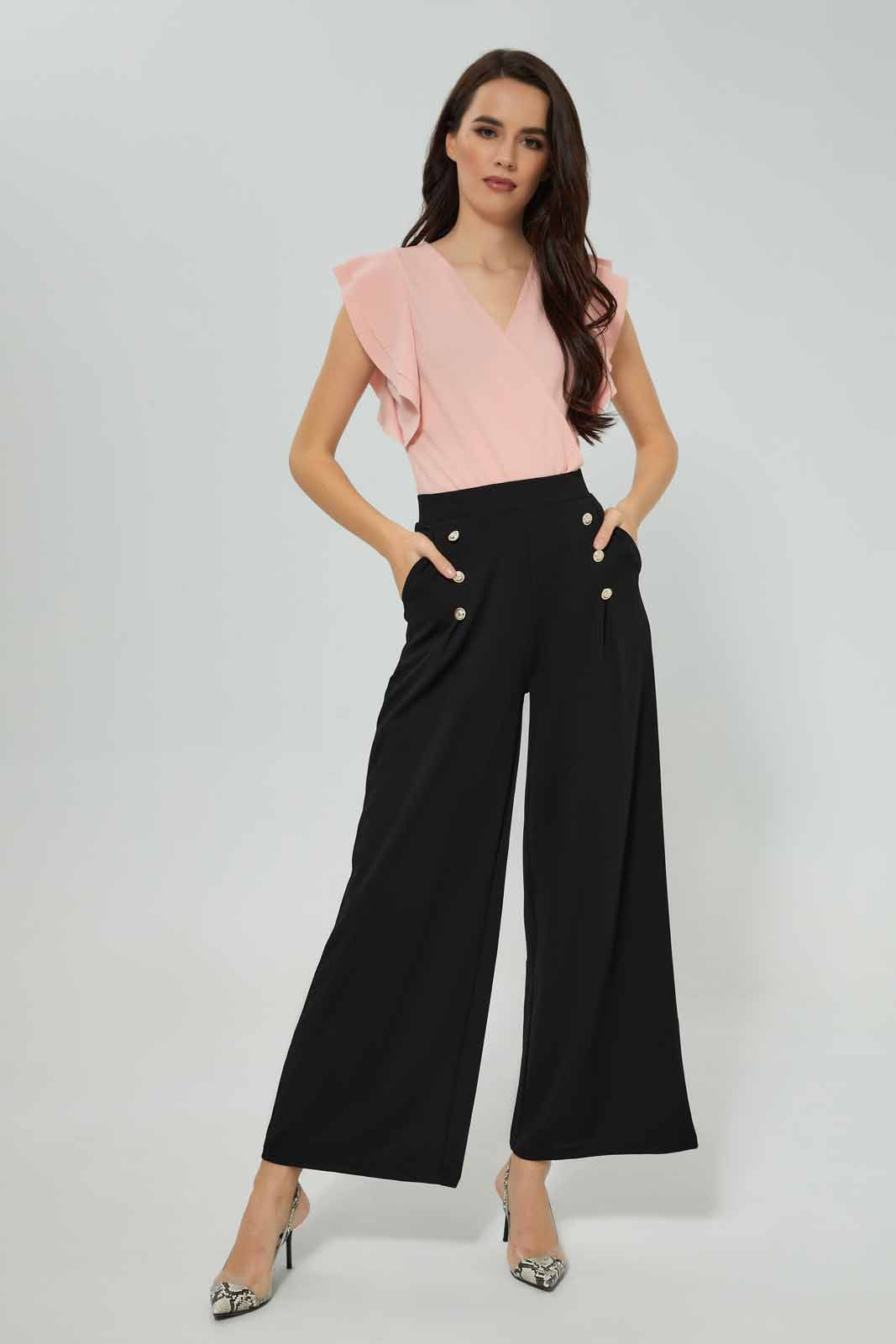 Redtag-Women-Pink-Wrap-Bodysuit-Category:Tops,-Colour:Pink,-Deals:New-In,-Filter:Women's-Clothing,-New-In-Women-APL,-Non-Sale,-Section:Women,-W22A,-Women-Tops-Women's-