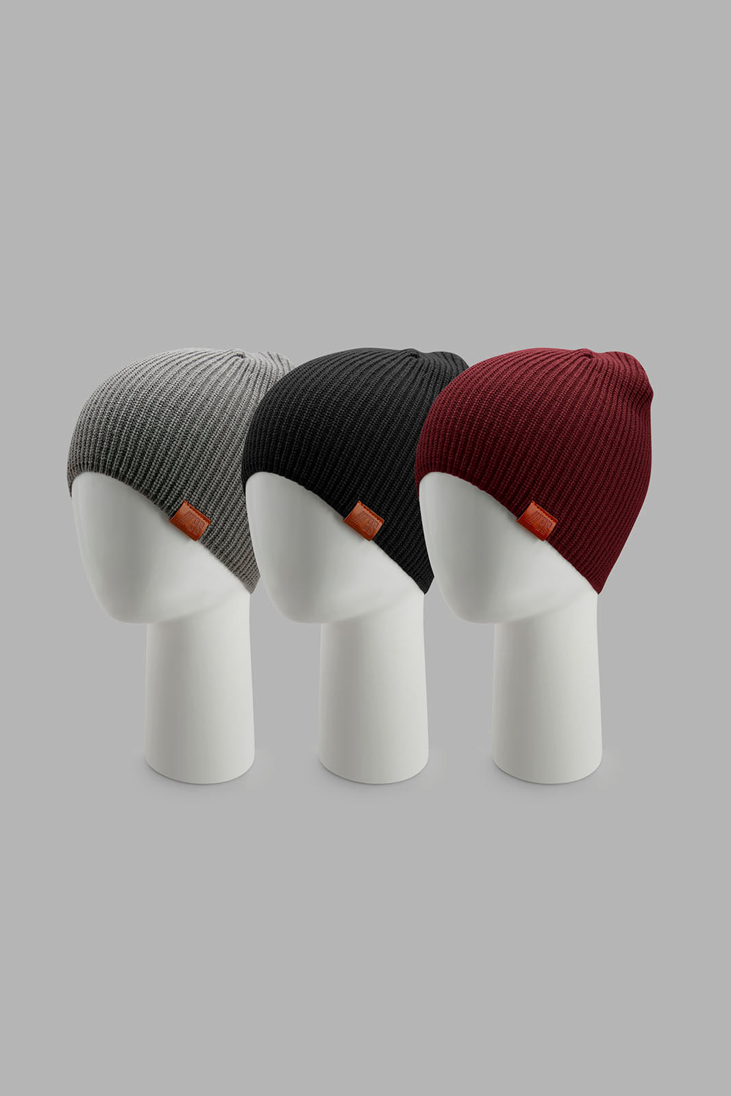 Redtag-Multi-Colour-Set-Of-3-Knitted-Cap-Category:Knitted-Accessories,-Colour:Assorted,-Filter:Men's-Accessories,-Men-Knitted-Accessories,-New-In,-New-In-Men-ACC,-Non-Sale,-Section:Men,-W22A-Men's-