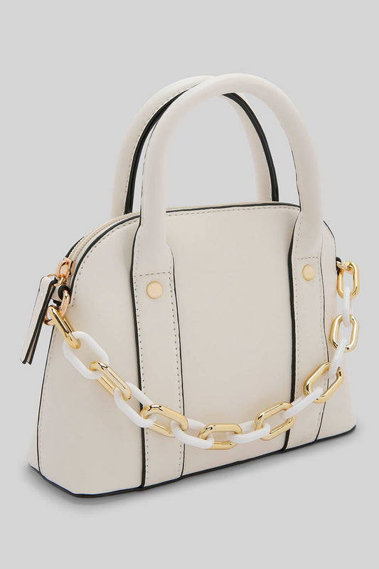 Redtag-White-Cross-Body-Bag-Category:Bags,-Colour:White,-Filter:Girls-Accessories,-GIR-Bags,-New-In,-New-In-GIR-ACC,-Non-Sale,-Section:Girls-(0-to-14Yrs),-W22A-Girls-