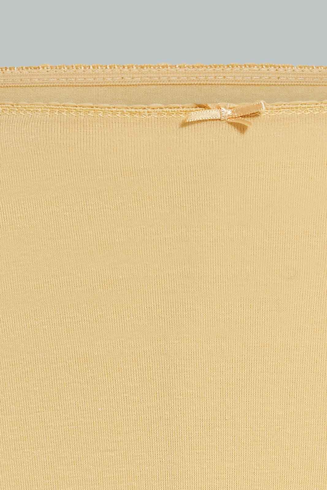 Redtag-Assorted-Plain-Full-Brief-5-Pack-365,-Category:Briefs,-Colour:Assorted,-Deals:New-In,-Filter:Women's-Clothing,-New-In-Women-APL,-Non-Sale,-Section:Women,-Women-Briefs--