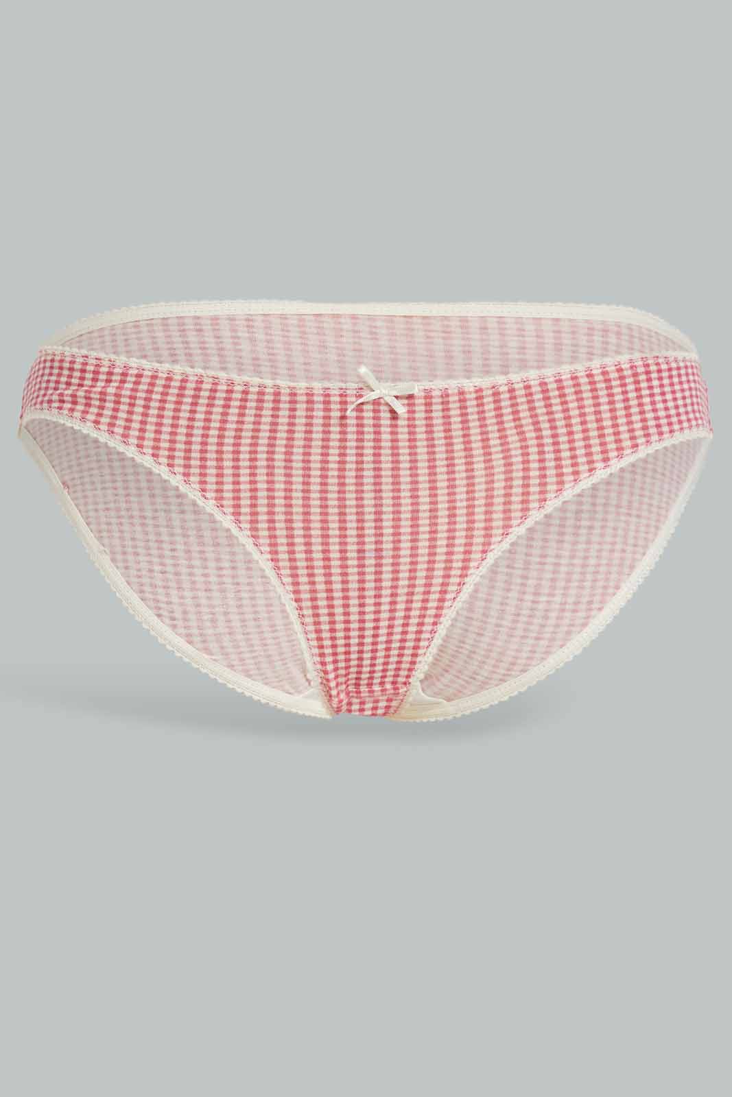 Redtag-Assorted-Print-Bikini-Brief-5-Pack-365,-Category:Briefs,-Colour:Assorted,-Deals:New-In,-Dept:Ladieswear,-Filter:Women's-Clothing,-New-In-Women-APL,-Non-Sale,-Section:Women,-Women-Briefs--