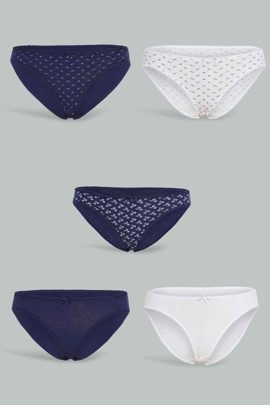 Redtag-Assorted-Print-Bikini-Brief-5-Pack-365,-Category:Briefs,-Colour:Assorted,-Deals:New-In,-Filter:Women's-Clothing,-New-In-Women-APL,-Non-Sale,-Section:Women,-Women-Briefs--