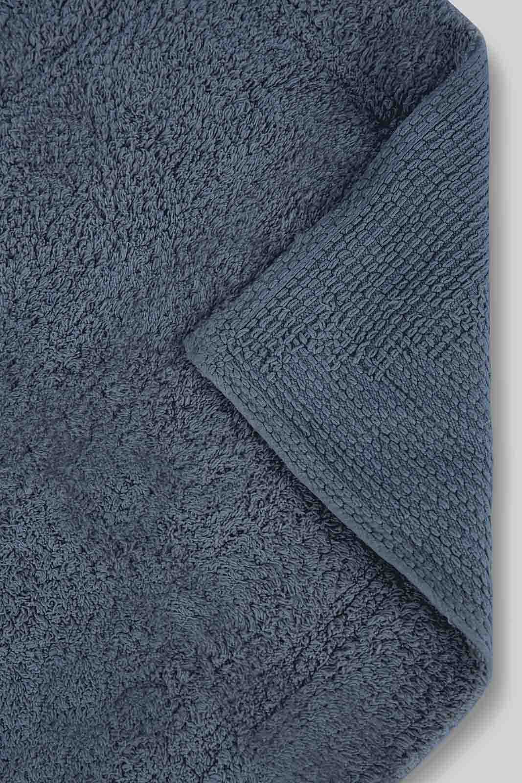 Redtag-Towels-&-Bathmat-Set-(4-Piece)-Category:Towels,-Colour:Blue,-Deals:New-In,-Dept:Home,-Filter:Home-Bathroom,-HMW-BAC-Towels,-New-In-HMW-BAC,-Non-Sale,-Section:Homewares,-W22B-Home-Bathroom-