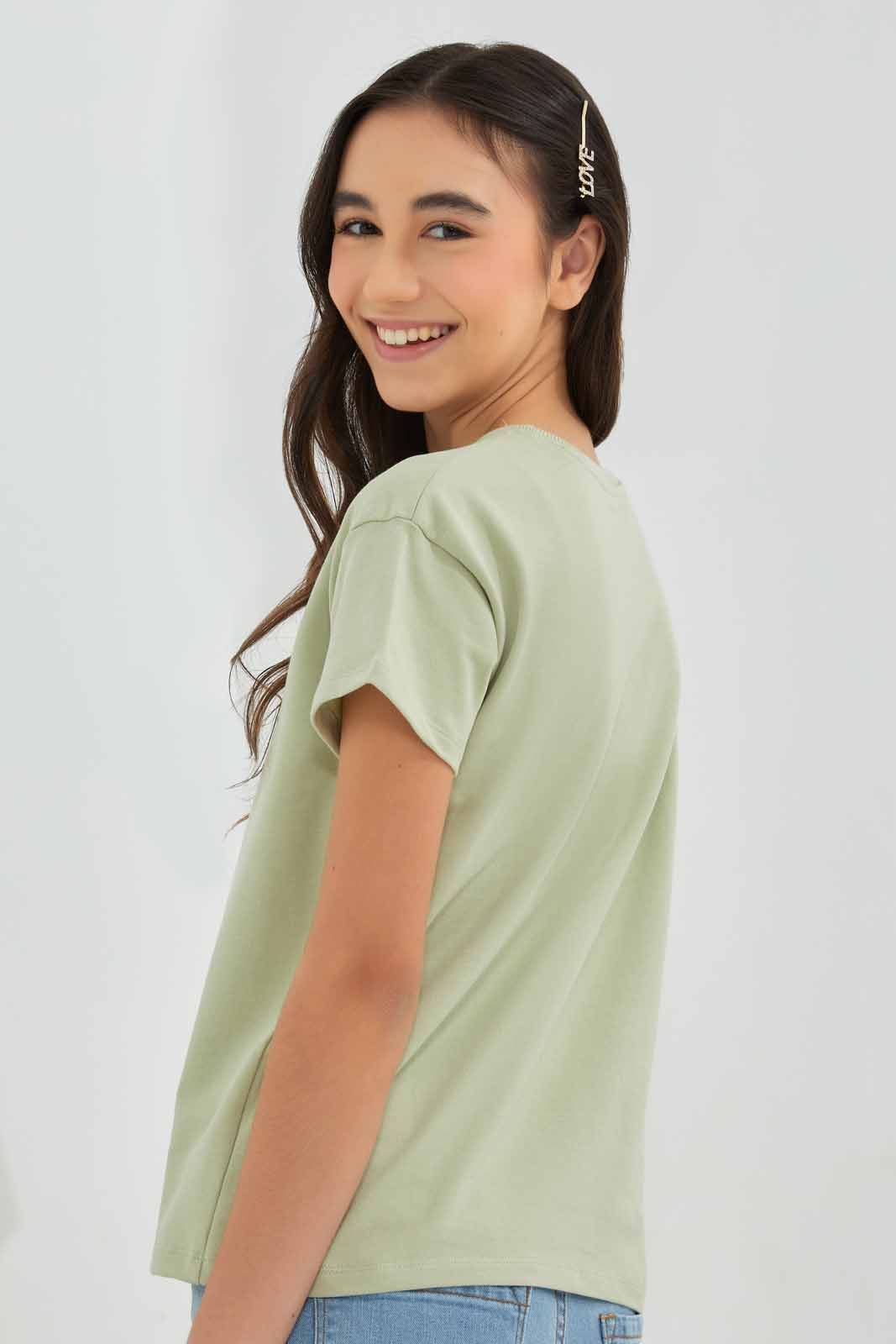 Redtag-Blue-Drop-Shoulder-Top-Category:T-Shirts,-Colour:Blue,-Deals:New-In,-Filter:Senior-Girls-(8-to-14-Yrs),-GSR-T-Shirts,-New-In-GSR-APL,-Non-Sale,-Section:Girls-(0-to-14Yrs),-TBL,-W22A-Senior-Girls-9 to 14 Years