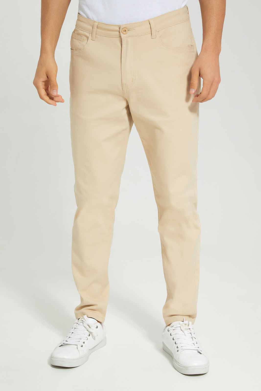 Redtag-Beige-5-Pocket-Jeans-Category:Jeans,-Colour:Beige,-Deals:New-In,-Filter:Men's-Clothing,-Men-Jeans,-New-In-Men-APL,-Non-Sale,-Section:Men,-W22A-Men's-