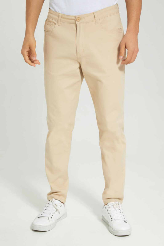 Redtag-Beige-5-Pocket-Jeans-Category:Jeans,-Colour:Beige,-Deals:New-In,-Filter:Men's-Clothing,-Men-Jeans,-New-In-Men-APL,-Non-Sale,-Section:Men,-W22A-Men's-