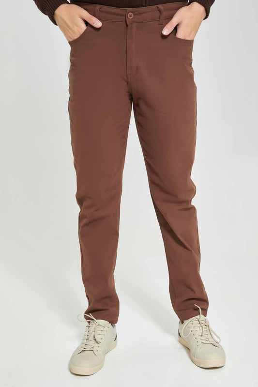 Redtag-Brown-5-Pocket-Jeans-Category:Jeans,-Colour:Brown,-Deals:New-In,-Filter:Men's-Clothing,-Men-Jeans,-New-In-Men-APL,-Non-Sale,-Section:Men,-W22A-Men's-