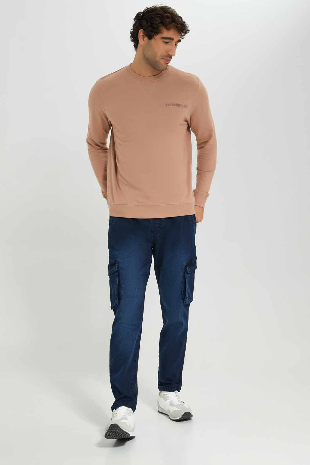 Redtag-Dark-Wash-Cargo-Pocket-Pull-On-Jeans-Category:Jeans,-Colour:Dark-Wash,-Deals:New-In,-Filter:Men's-Clothing,-Men-Jeans,-New-In-Men-APL,-Non-Sale,-Section:Men,-W22A-Men's-