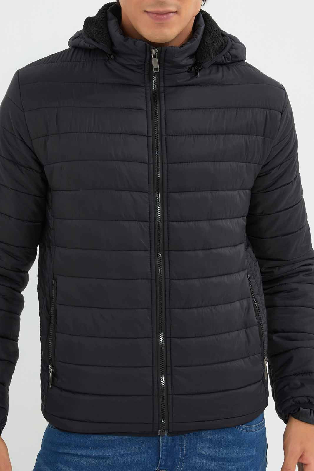 Redtag-Black-Quilted-Jacket-With-Sherpa-Lining-Category:Jackets,-Colour:Black,-Deals:New-In,-Filter:Men's-Clothing,-Men-Jackets,-New-In-Men-APL,-Non-Sale,-Section:Men,-W22A-Men's-