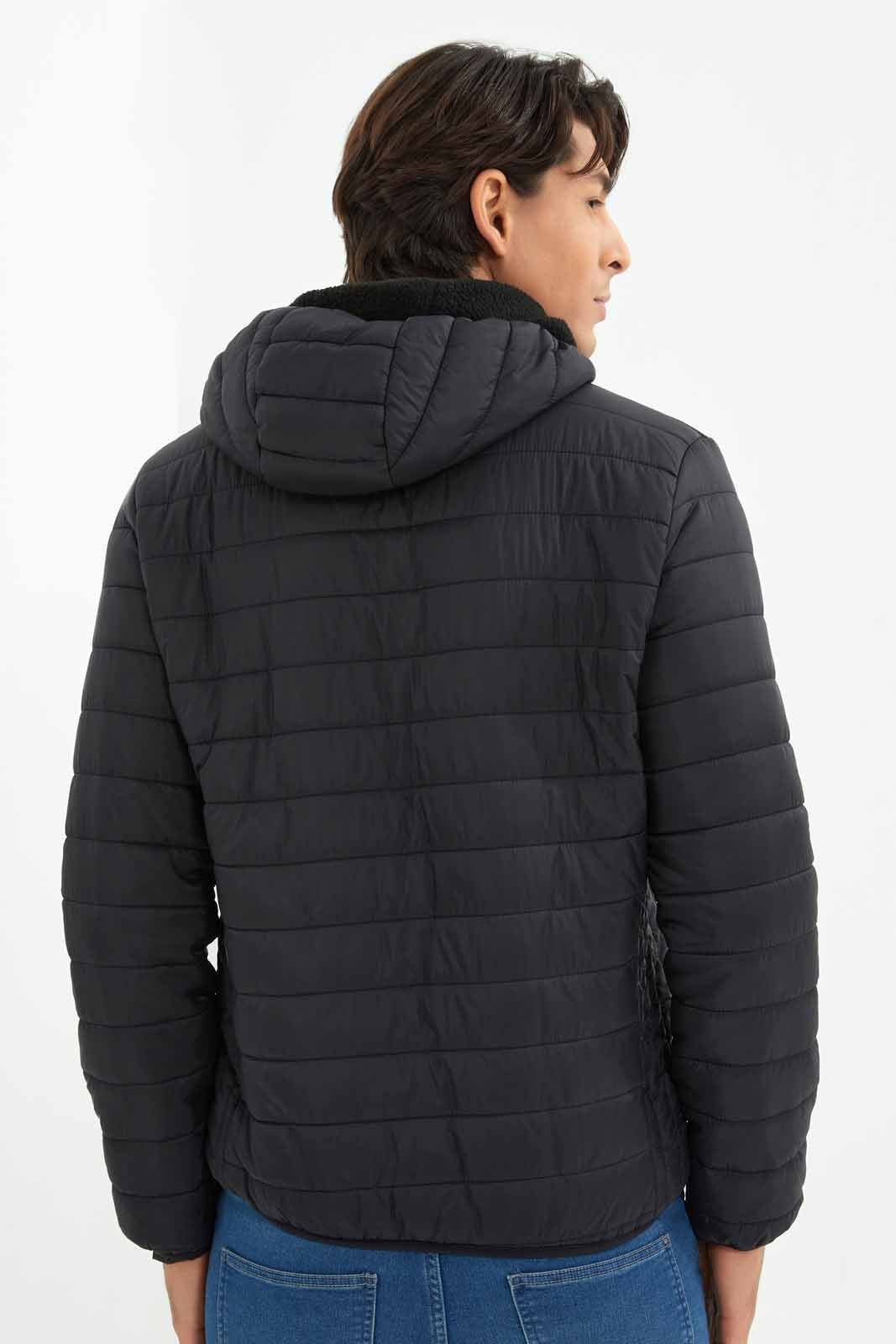 Redtag-Black-Quilted-Jacket-With-Sherpa-Lining-Category:Jackets,-Colour:Black,-Deals:New-In,-Filter:Men's-Clothing,-Men-Jackets,-New-In-Men-APL,-Non-Sale,-Section:Men,-W22A-Men's-