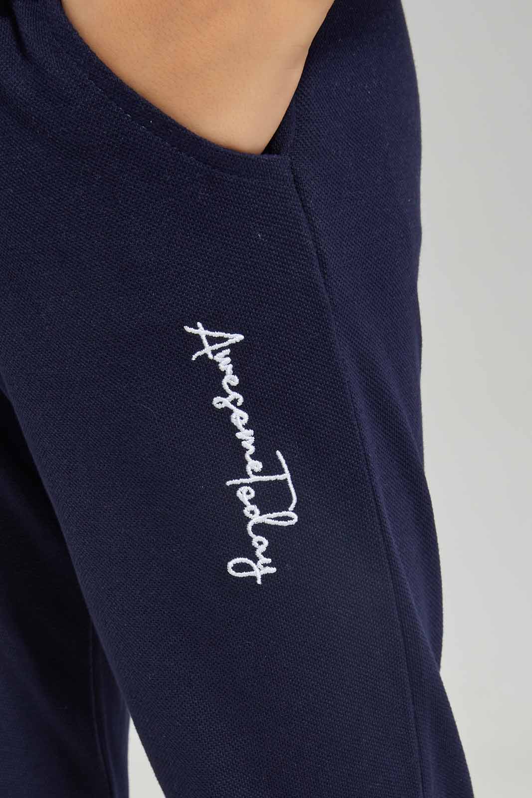 Redtag-Navy-Pique-Pant-BOY-Joggers,-Category:Joggers,-Colour:Navy,-Deals:New-In,-Dept:Boys,-Filter:Boys-(2-to-8-Yrs),-New-In-BOY-APL,-Non-Sale,-Section:Boys-(0-to-14Yrs),-TBL,-W22A-Boys-2 to 8 Years