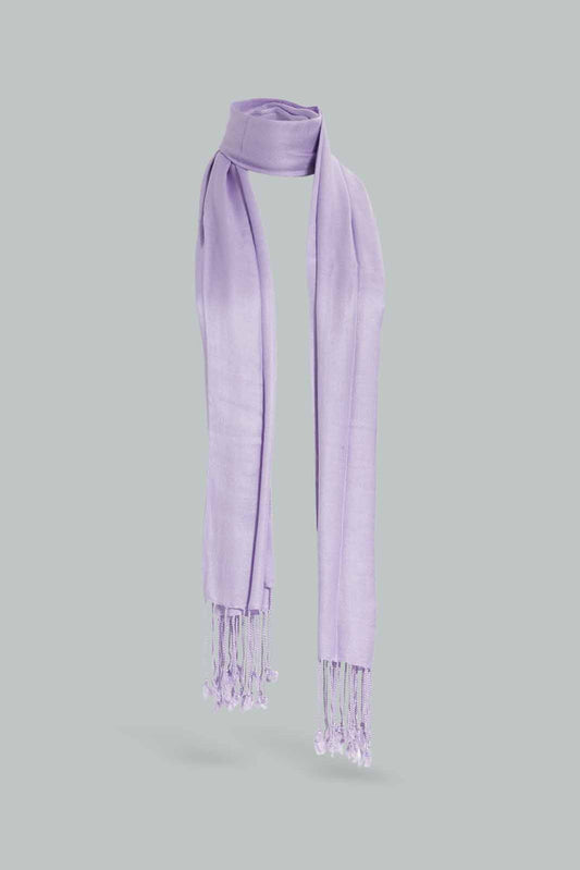 Redtag-Maroon-Solid-Scarf-Category:Scarves,-Colour:Burgundy,-Filter:Women's-Accessories,-New-In,-New-In-Women-ACC,-Non-Sale,-Section:Women,-W22A,-Women-Scarves-Women-