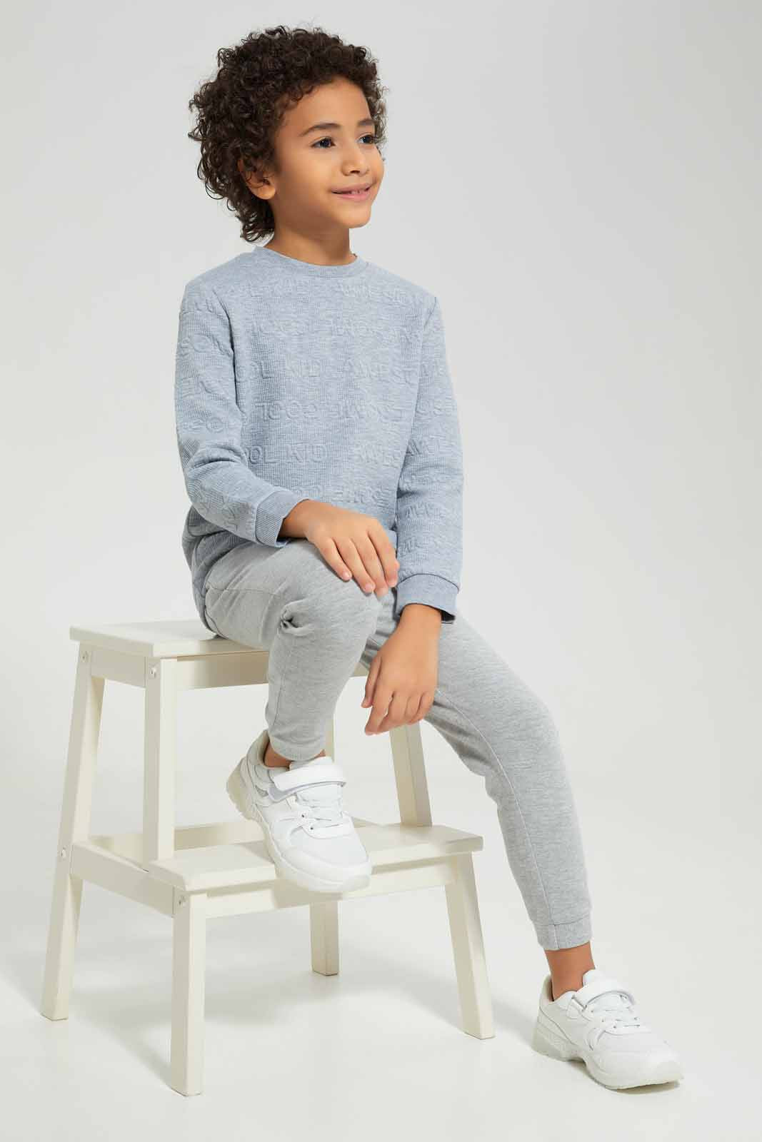 Redtag-Grey-Marl-Pique-Jog-Pants-BOY-Joggers,-Category:Joggers,-Colour:Grey,-Deals:New-In,-Filter:Boys-(2-to-8-Yrs),-New-In-BOY-APL,-Non-Sale,-Section:Boys-(0-to-14Yrs),-W22A-Boys-2 to 8 Years