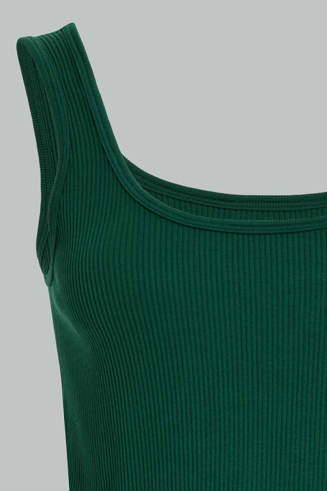 Redtag-Olive-seamless-crop-top-Category:T-Shirts,-Colour:Olive,-Deals:New-In,-Filter:Women's-Clothing,-New-In-Women-APL,-Non-Sale,-Section:Women,-W22A,-Women-T-Shirts-Women's-