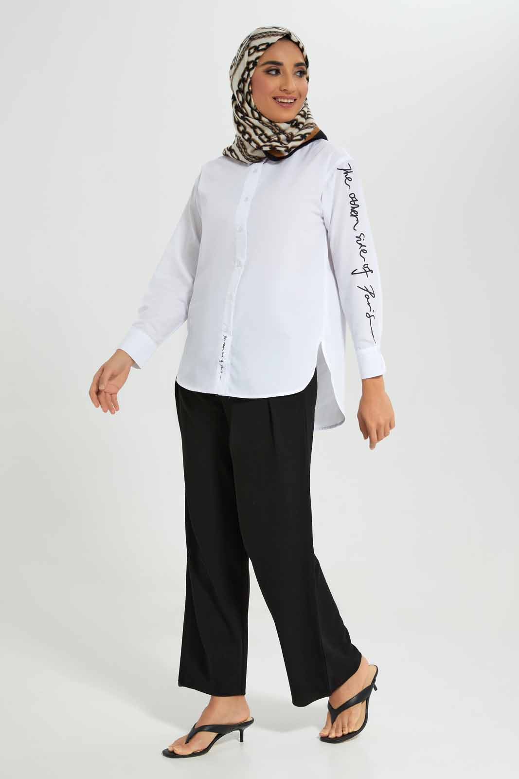Redtag-Cream-White-Leg-Elasticated-Waist-Front-Pleat-Detail-Pants-Category:Trousers,-Colour:Black,-Deals:New-In,-Filter:Women's-Clothing,-LMC,-New-In-Women-APL,-Non-Sale,-Section:Women,-W22A,-Women-Trousers--