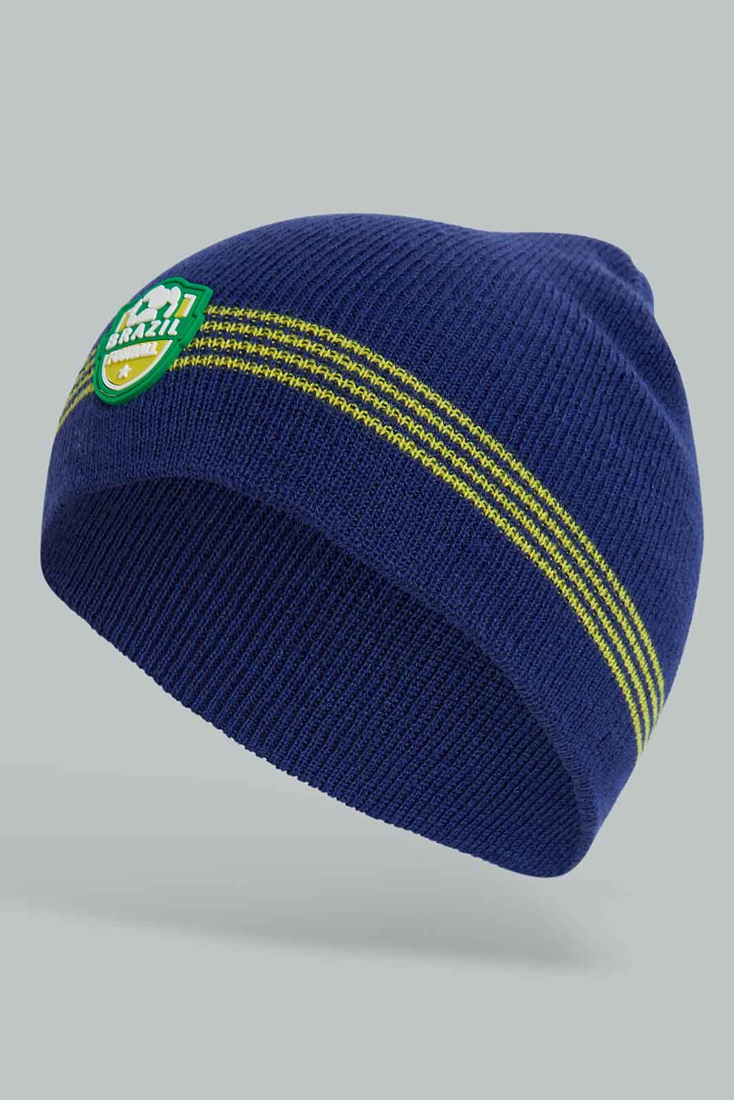 Redtag-Brazil-Knitted-Cap-Category:Caps-&-Hats,-Colour:Assorted,-Filter:Men's-Accessories,-Men-Caps-&-Hats,-New-In,-New-In-Men-ACC,-Non-Sale,-Section:Men,-W22A-Men's-