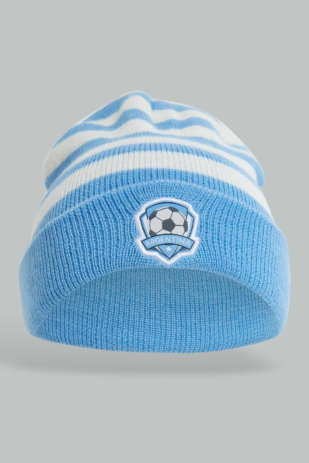Redtag-Argentina-Knitted-Cap-Category:Caps-&-Hats,-Colour:Assorted,-Filter:Men's-Accessories,-Men-Caps-&-Hats,-New-In,-New-In-Men-ACC,-Non-Sale,-Section:Men,-W22A-Men's-