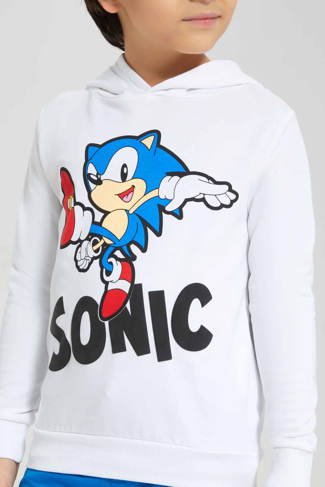 Redtag-White-sonic-hooded-sweatshirt-BOY-Sweatshirts,-Category:Sweatshirts,-CHR,-Colour:White,-Deals:New-In,-Filter:Boys-(2-to-8-Yrs),-New-In-BOY-APL,-Non-Sale,-Section:Boys-(0-to-14Yrs),-TBL,-W22A-Boys-2 to 8 Years