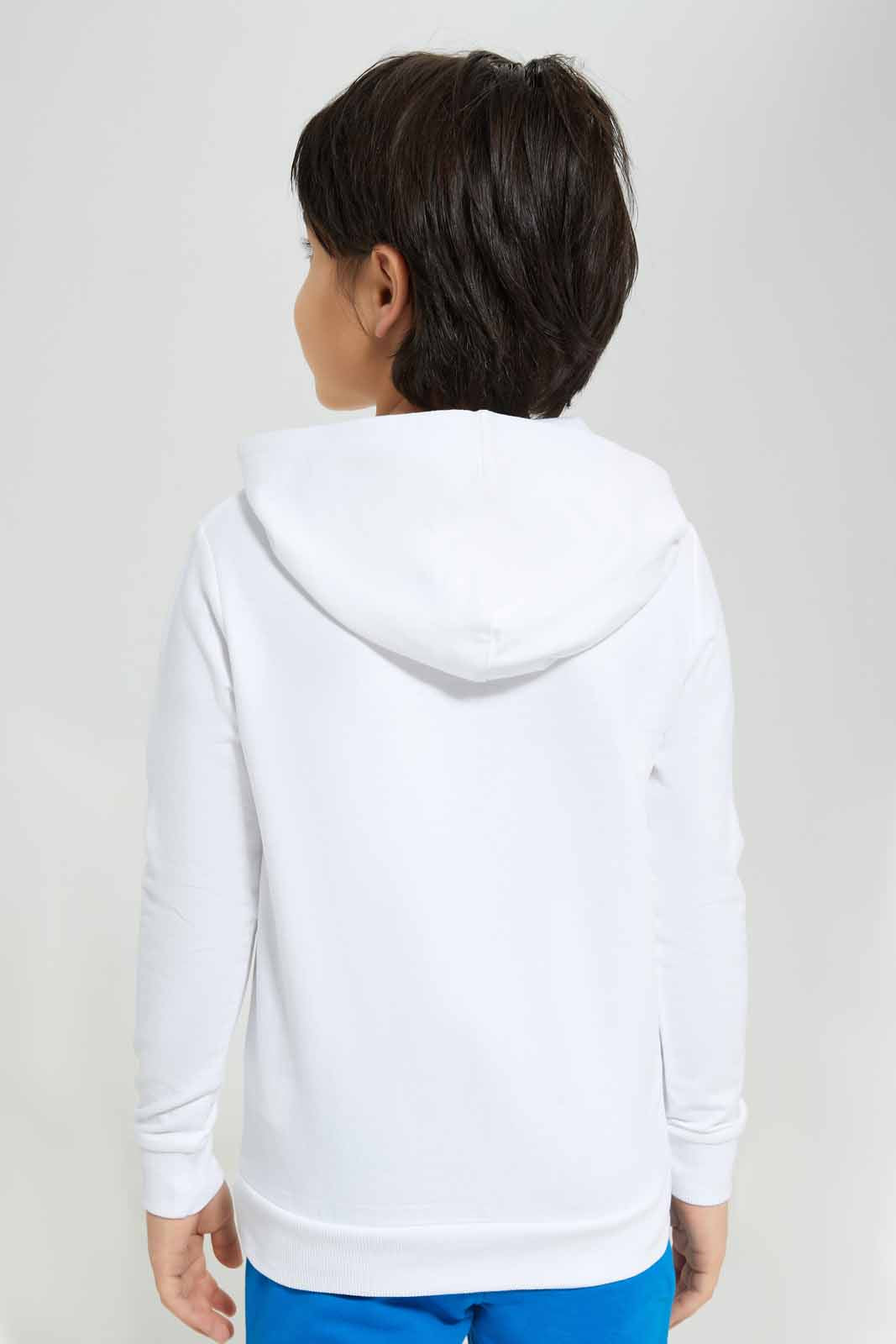Redtag-White-sonic-hooded-sweatshirt-BOY-Sweatshirts,-Category:Sweatshirts,-CHR,-Colour:White,-Deals:New-In,-Filter:Boys-(2-to-8-Yrs),-New-In-BOY-APL,-Non-Sale,-Section:Boys-(0-to-14Yrs),-TBL,-W22A-Boys-2 to 8 Years