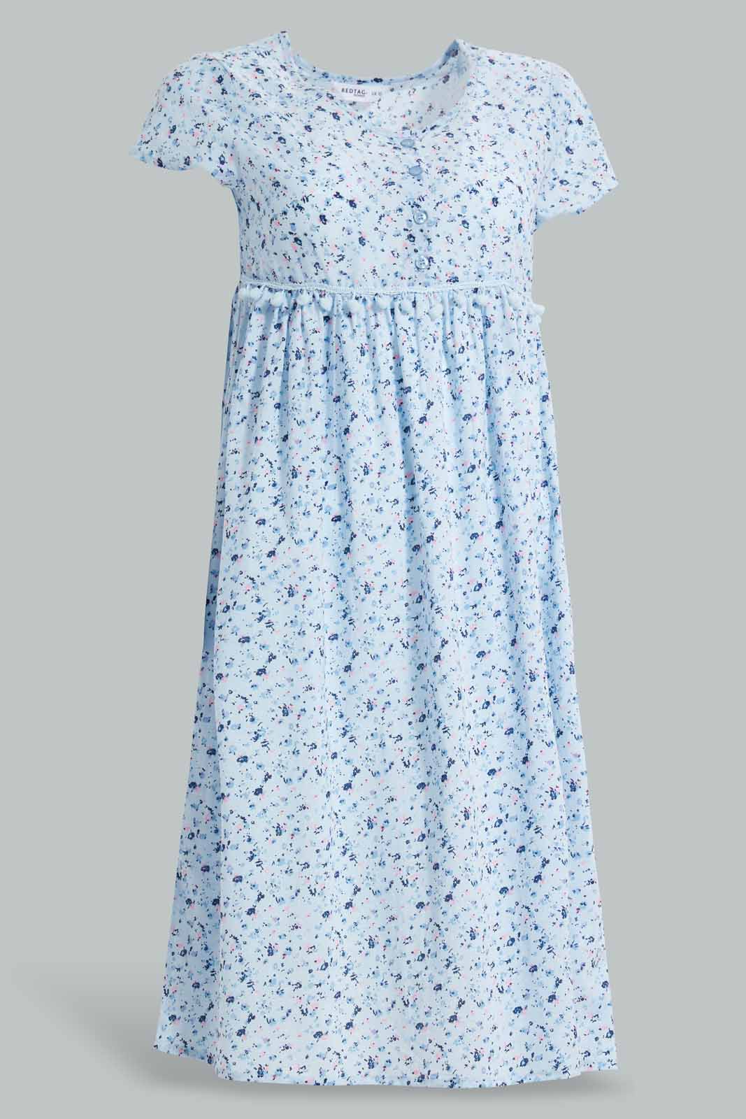Redtag-Assorted-Printed-Nightgown-Category:Nightgowns,-Colour:Assorted,-Deals:New-In,-Filter:Women's-Clothing,-New-In-Women-APL,-Non-Sale,-Section:Women,-W22A,-Women-Nightgowns--
