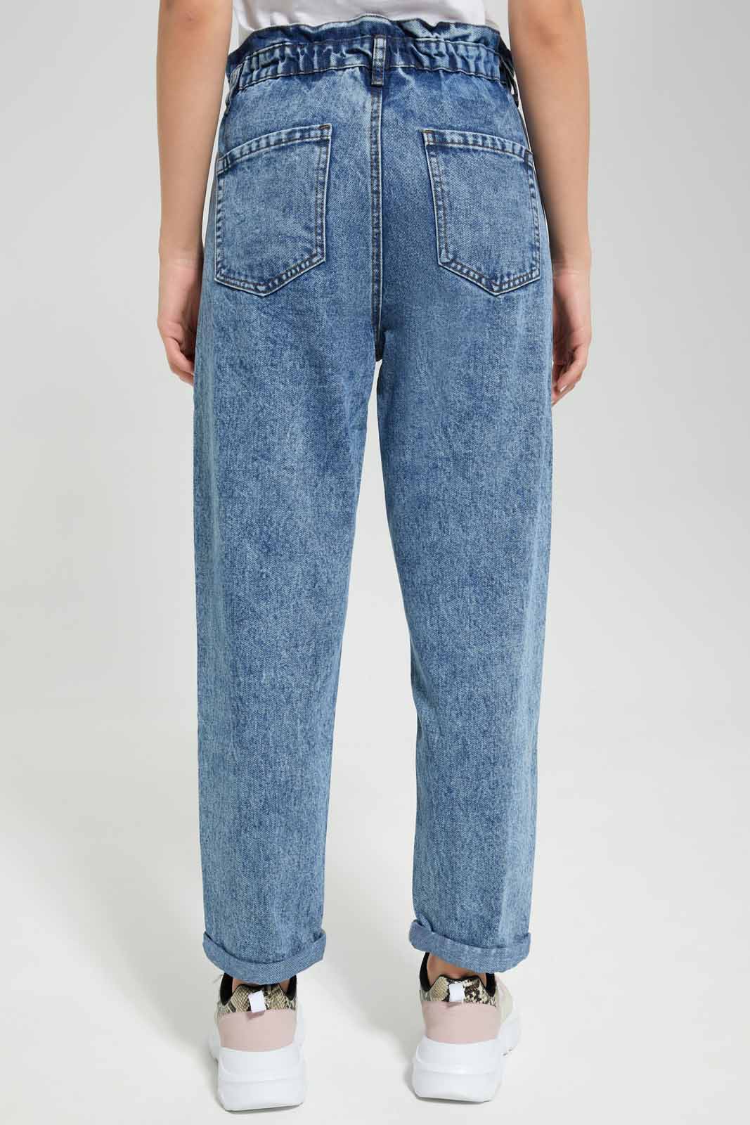 Redtag-Acid-Wash-Baggy-Fit-Jeans-Category:Jeans,-Colour:Indigo,-Deals:New-In,-Filter:Women's-Clothing,-New-In-Women-APL,-Non-Sale,-Section:Women,-TBL,-W22A,-Women-Jeans-Women's-