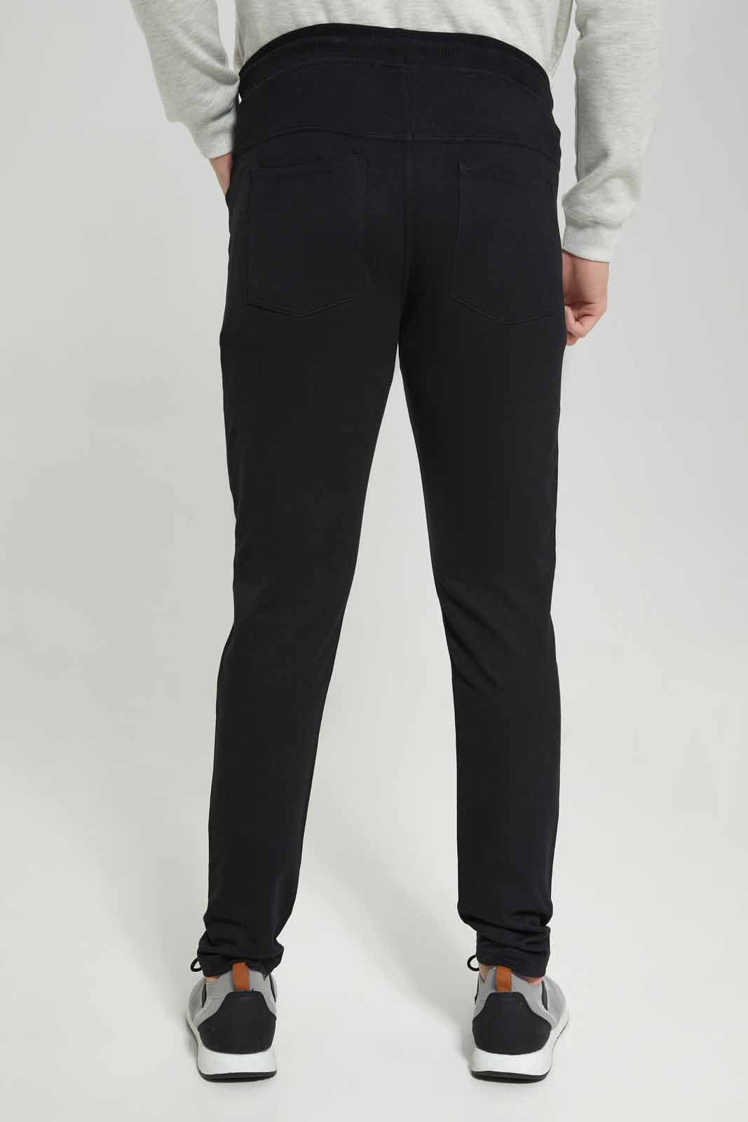 Redtag-Black-5-Pocket-Track-Pant-Category:Joggers,-Colour:Black,-Deals:New-In,-Filter:Men's-Clothing,-Men-Joggers,-New-In-Men-APL,-Non-Sale,-Section:Men,-W22A-Men's-
