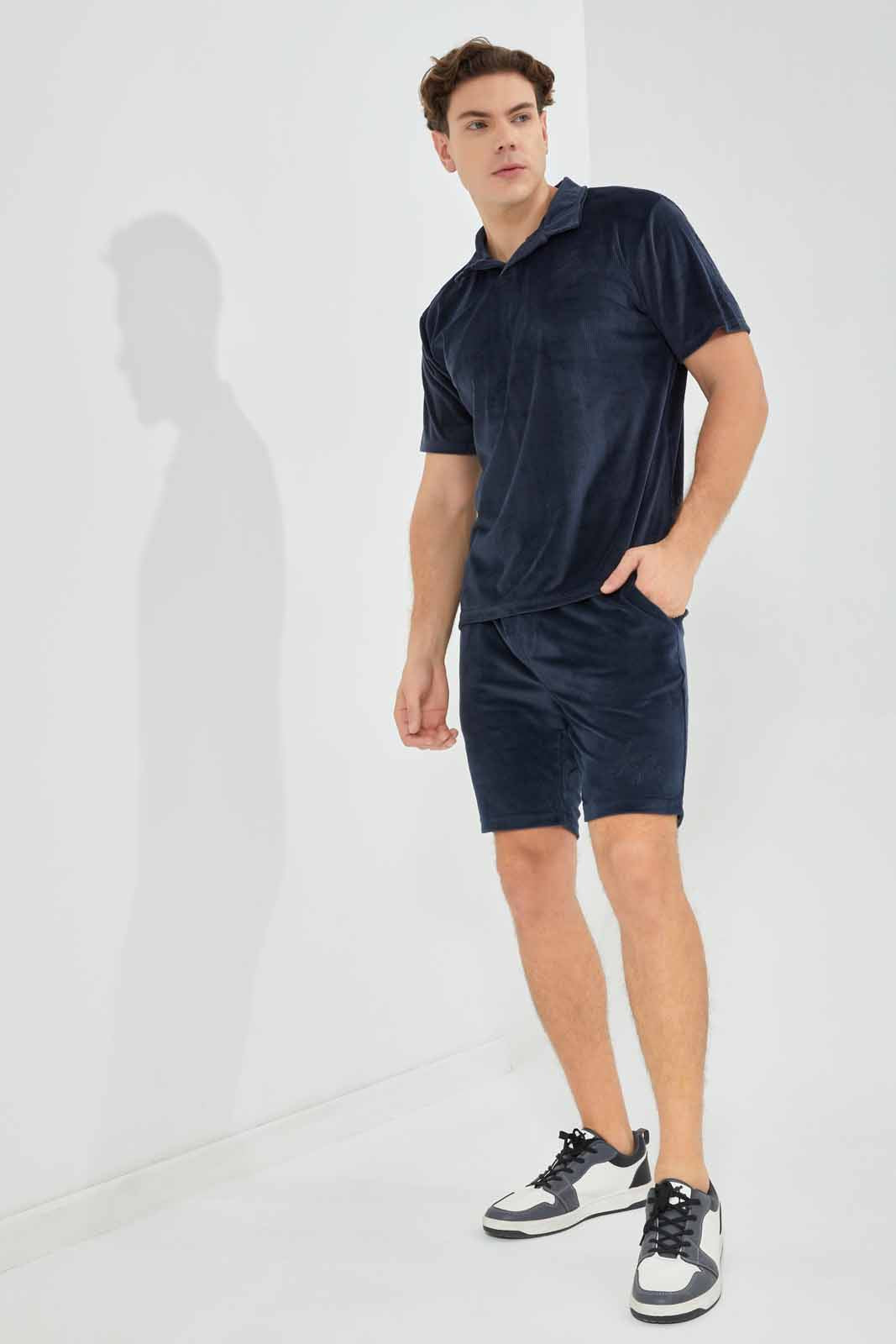 Redtag-Nevy-Relax-Fit-Polo-Shirt-Category:Sweatshirts,-Colour:Navy,-Deals:New-In,-Filter:Men's-Clothing,-Men-Loungewear-Sweatshirts,-Men-Sweatshirts,-New-In-Men-APL,-Non-Sale,-Section:Men,-W22B--