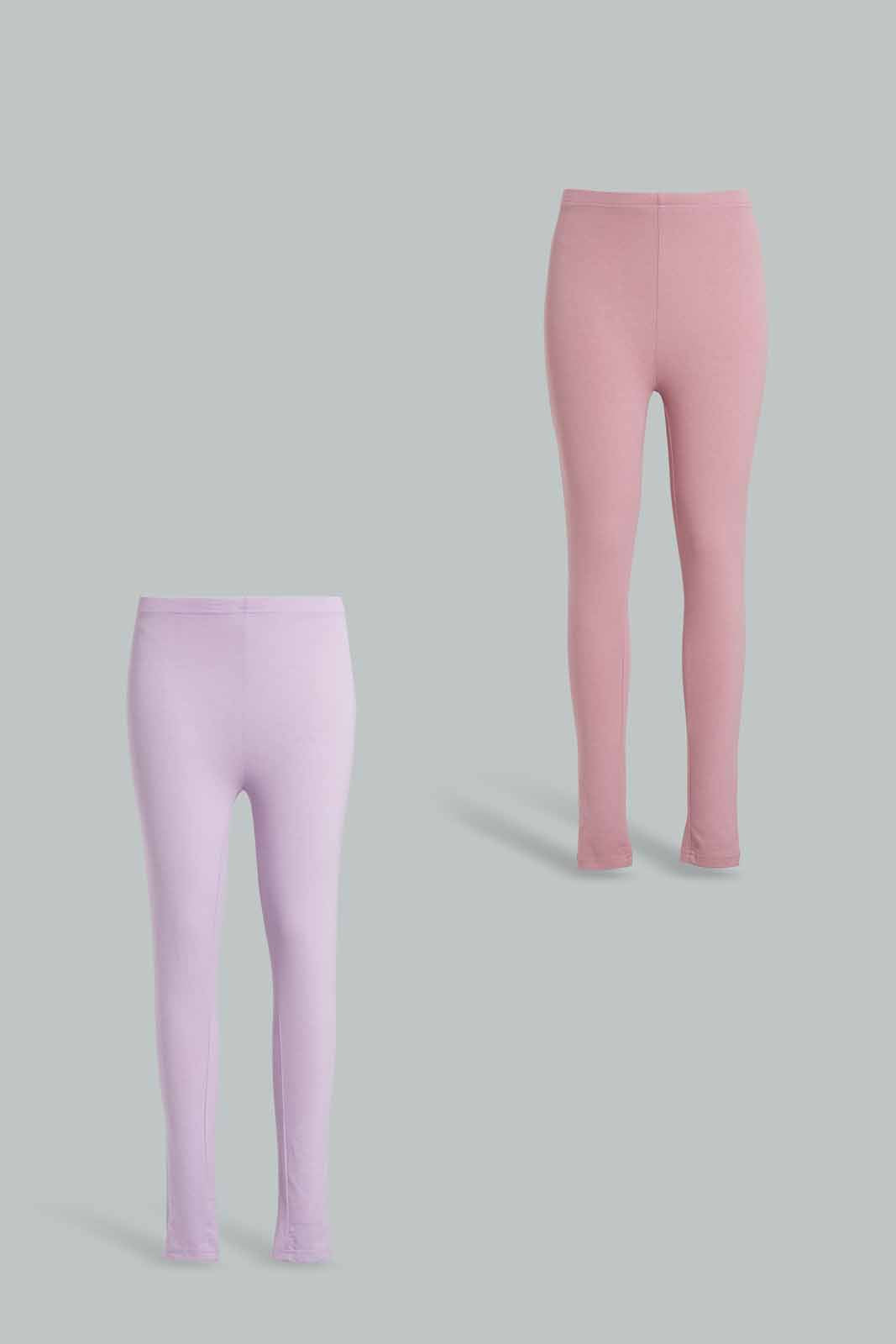 Redtag-Assorted-Ladies-2-Pack-Legging-Category:Jeggings,-Colour:Assorted,-Deals:New-In,-Filter:Women's-Clothing,-New-In-Women-APL,-Non-Sale,-Section:Women,-W22O,-Women-Jeggings-Women's-