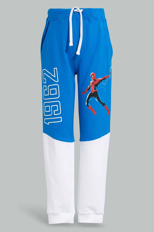 Redtag-Blue-Spiderman-Fashion-Jog-Pant-BOY-Joggers,-Category:Joggers,-CHR,-Colour:Blue,-Deals:New-In,-Filter:Boys-(2-to-8-Yrs),-New-In-BOY-APL,-Non-Sale,-Section:Boys-(0-to-14Yrs),-TBL,-W22A-Boys-2 to 8 Years