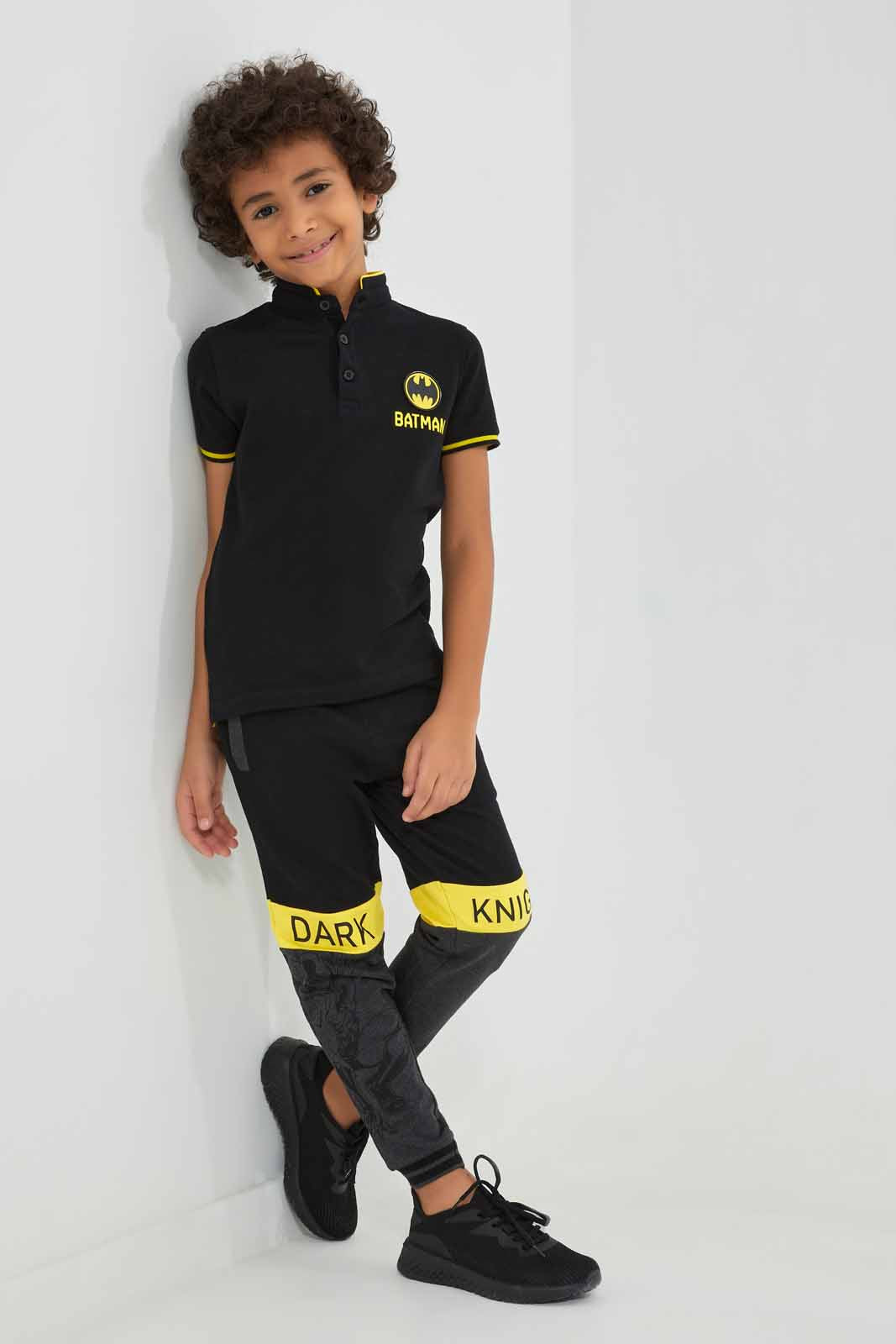 Redtag-Black-Batman-Fashioin-Jog-Pant-BOY-Joggers,-Category:Joggers,-CHR,-Colour:Black,-Deals:New-In,-Filter:Boys-(2-to-8-Yrs),-New-In-BOY-APL,-Non-Sale,-Section:Boys-(0-to-14Yrs),-TBL,-W22A-Boys-2 to 8 Years