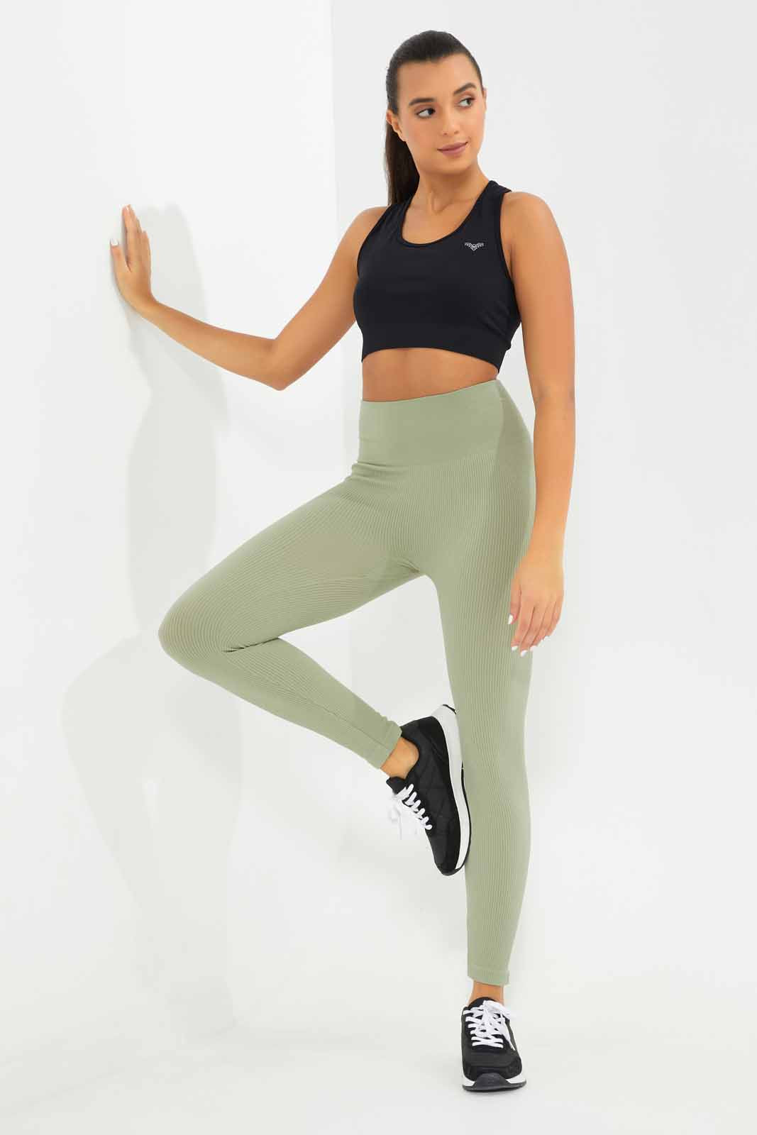 Redtag-Olive-Seamless-Pant-Category:Joggers,-Colour:Olive,-Deals:New-In,-Filter:Women's-Clothing,-New-In-Women-APL,-Non-Sale,-Section:Women,-W22A,-Women-Joggers-Women's-