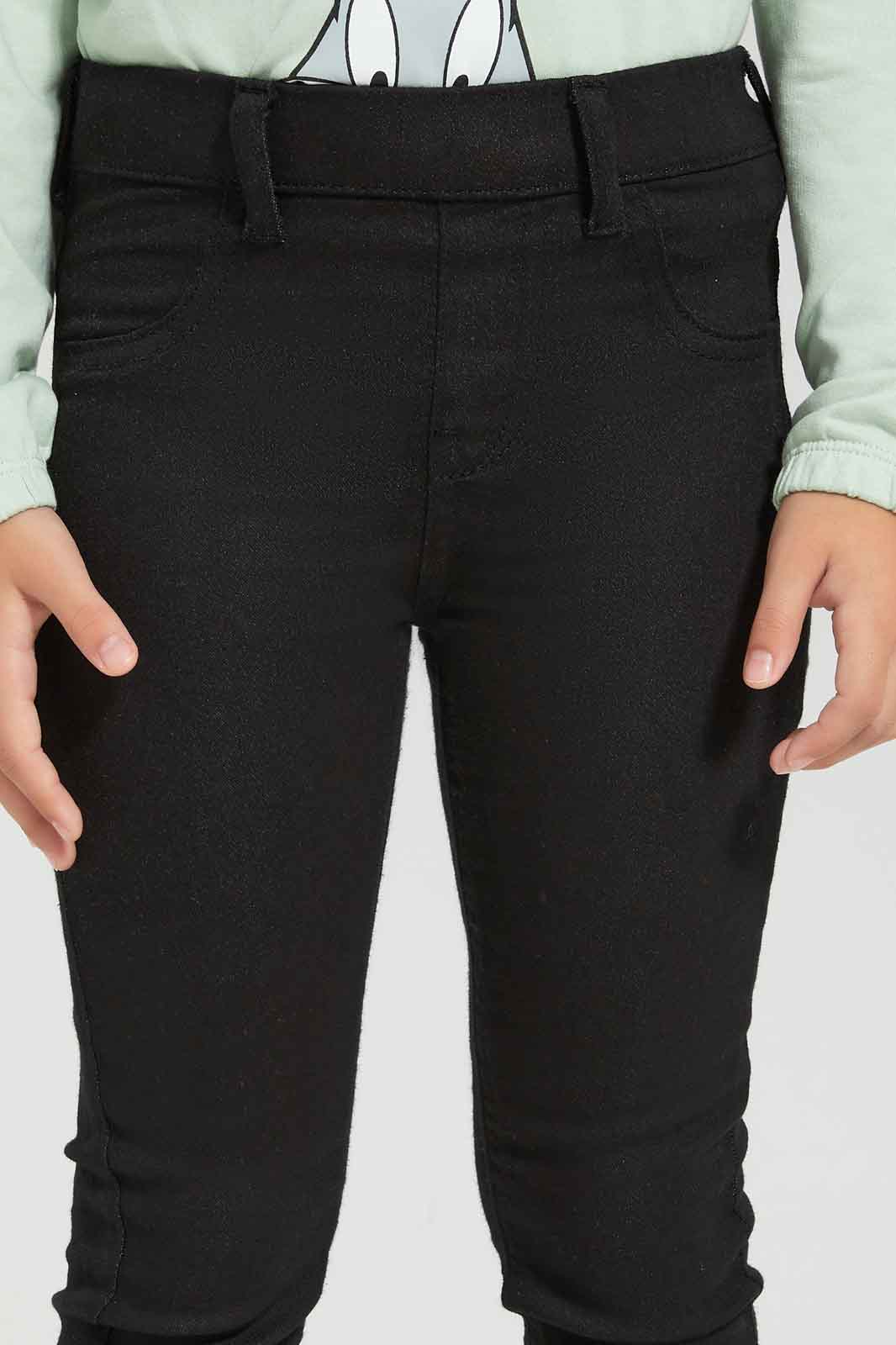 Redtag-Black-Jeggings-Category:Jeans,-Colour:Black,-Deals:New-In,-Dept:Girls,-Filter:Girls-(2-to-8-Yrs),-GIR-Jeans,-New-In-GIR-APL,-Non-Sale,-Section:Girls-(0-to-14Yrs),-W22A-Girls-2 to 8 Years