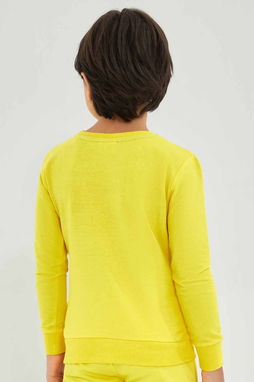 Redtag-Yellow-Batman-Crew-Nech-Sweatshirt-BOY-Sweatshirts,-Category:Sweatshirts,-CHR,-Colour:Yellow,-Deals:New-In,-Filter:Boys-(2-to-8-Yrs),-New-In-BOY-APL,-Non-Sale,-Section:Boys-(0-to-14Yrs),-TBL,-W22B-Boys-2 to 8 Years