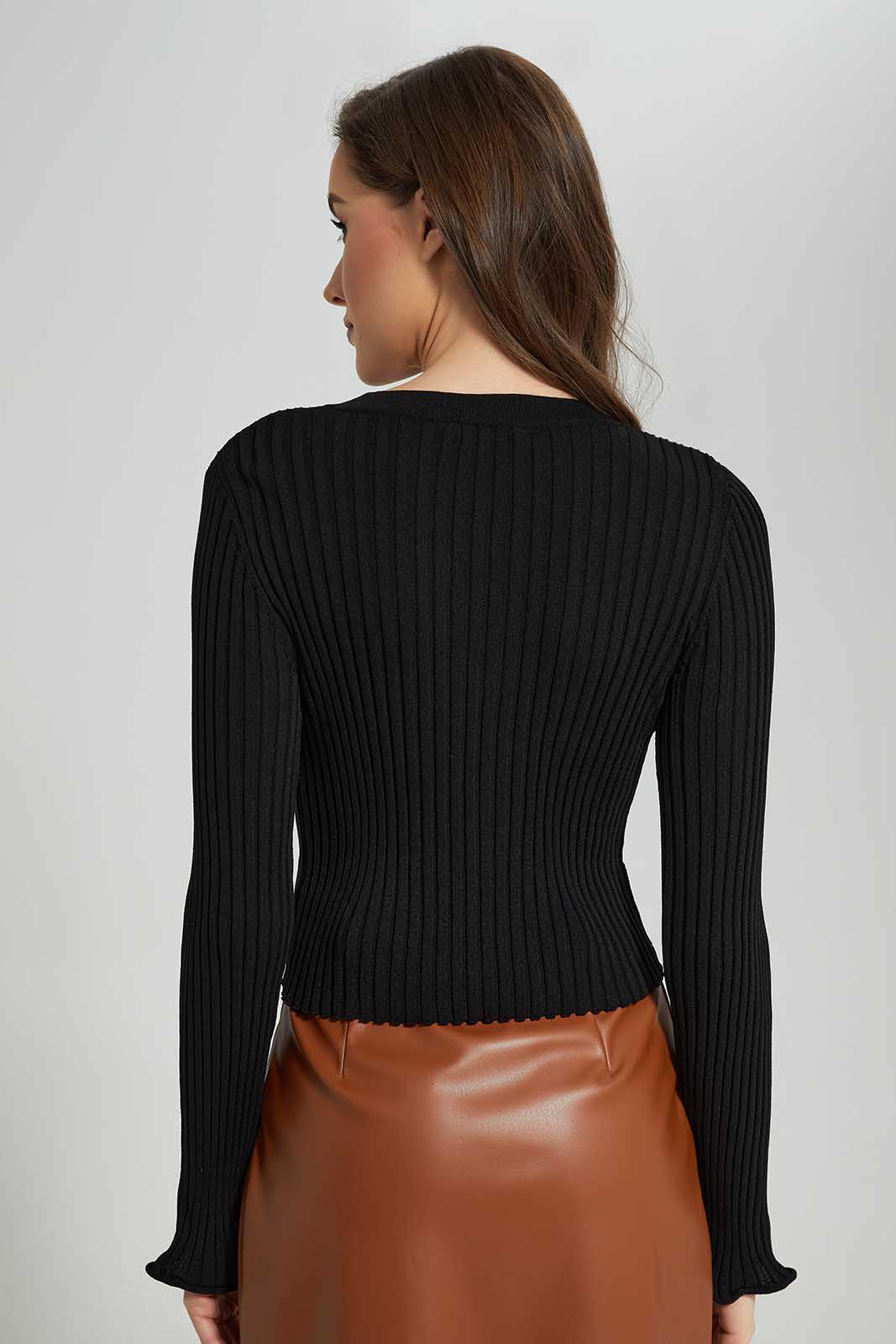 Redtag-Black-Cardigan-Category:Cardigans,-Colour:Black,-Deals:New-In,-Dept:Ladieswear,-Filter:Women's-Clothing,-LDC,-LDC-Cardigans,-New-In-LDC-APL,-Non-Sale,-Section:Women,-W22B-Women's-