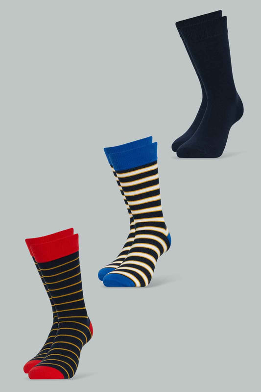 Redtag-Assorted-Pack-of-3-Formal-Socks-365,-Category:Socks,-Colour:Assorted,-Deals:New-In,-Filter:Men's-Clothing,-Men-Socks,-New-In-Men-APL,-Non-Sale,-Section:Men-Men's-