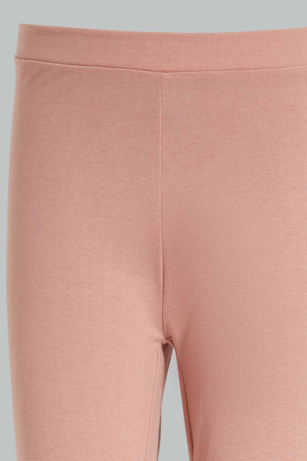 Redtag-Pink-Skinny-Side-Print-Leggings-Category:Jeggings,-Colour:Apricot,-Deals:New-In,-Filter:Women's-Clothing,-New-In-Women-APL,-Non-Sale,-Section:Women,-W22A,-Women-Jeggings-Women's-