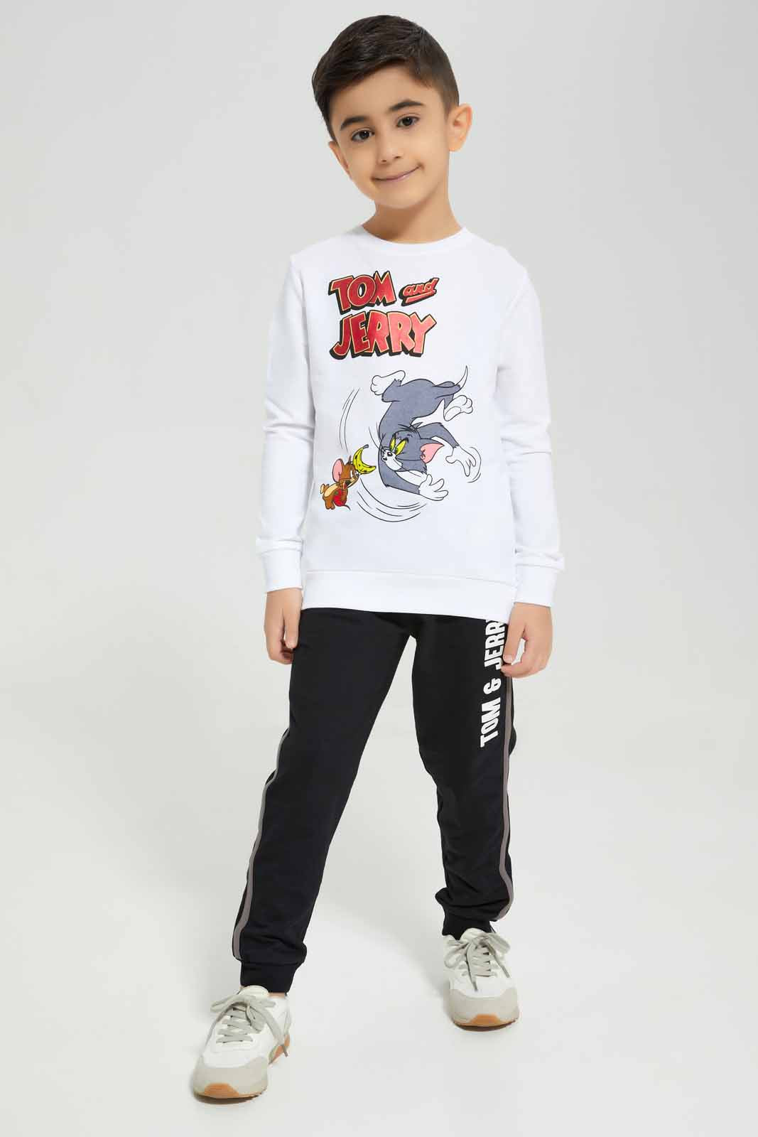 Redtag-Black-Tom-&-Jerry-Jog-Pant-BOY-Joggers,-Category:Joggers,-CHR,-Colour:Black,-Deals:New-In,-Filter:Boys-(2-to-8-Yrs),-New-In-BOY-APL,-Non-Sale,-Section:Boys-(0-to-14Yrs),-TBL,-W22B-Boys-2 to 8 Years