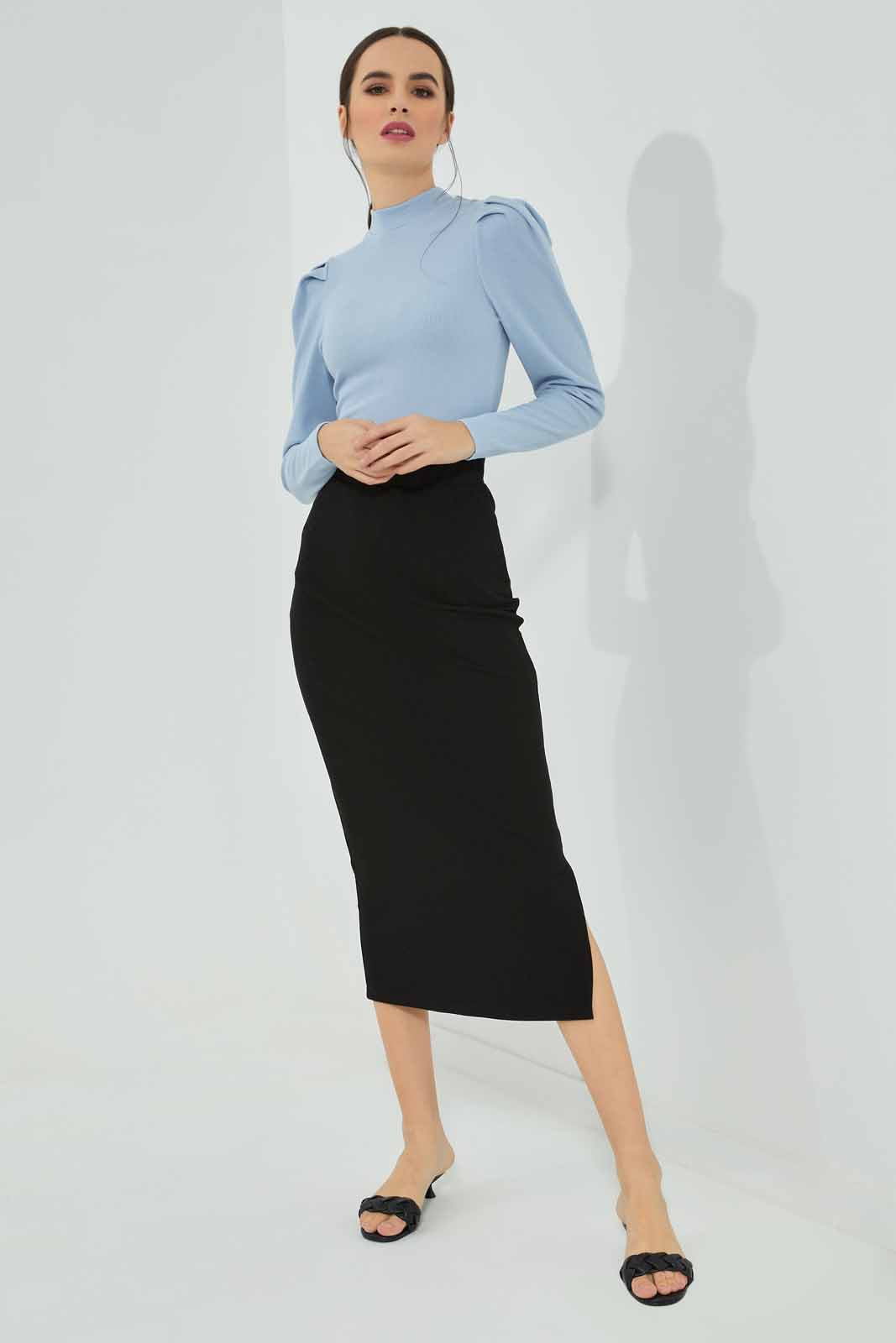 Redtag-Blue-Ribbed-Jersey-Top-Category:Tops,-Colour:Blue,-Deals:New-In,-Filter:Women's-Clothing,-New-In-Women-APL,-Non-Sale,-Section:Women,-W22A,-Women-Tops-Women's-