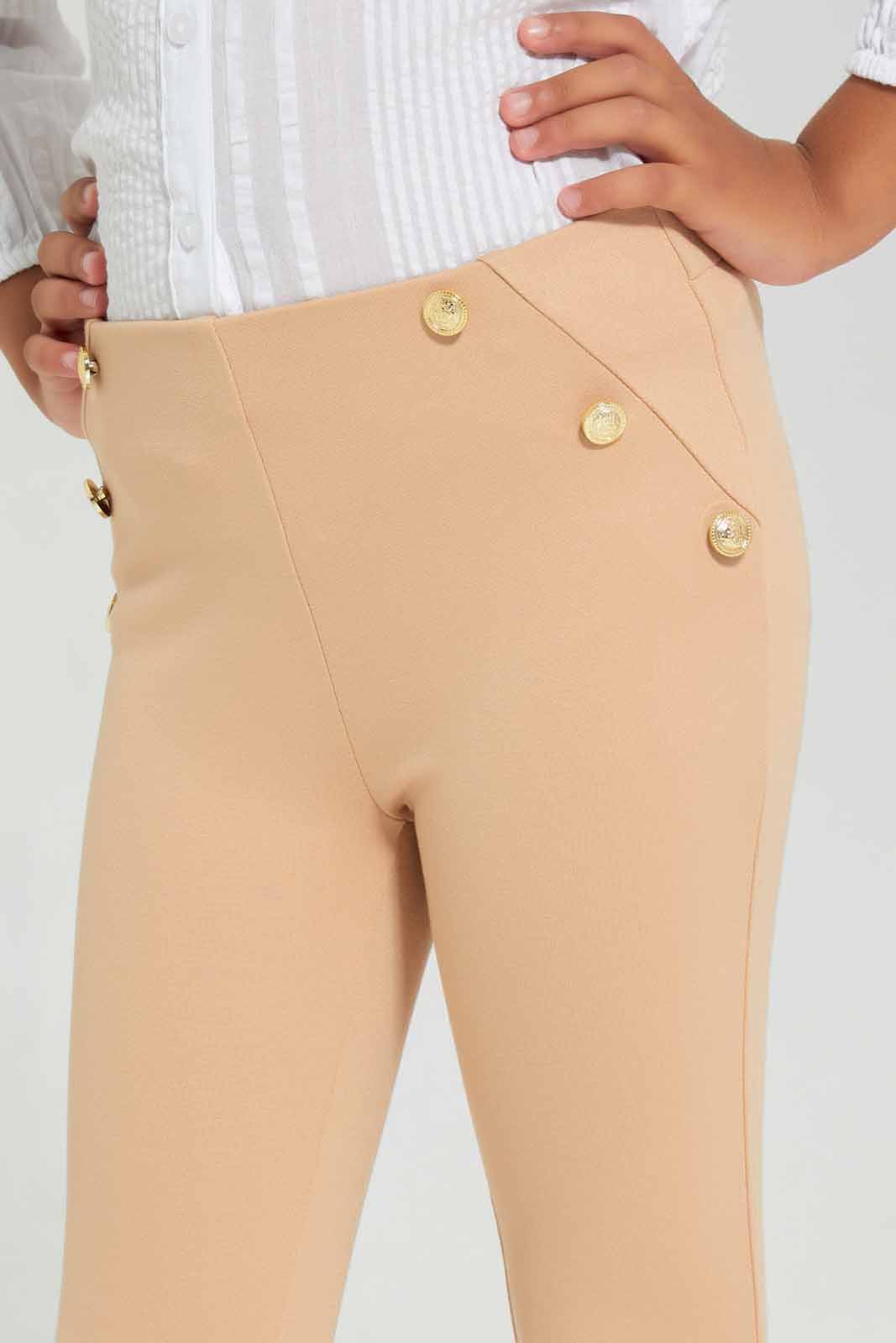 Redtag-Stone-Ponti-Legging-Category:Leggings,-Colour:Stonewash,-Deals:New-In,-Filter:Girls-(2-to-8-Yrs),-GIR-Leggings,-New-In-GIR-APL,-Non-Sale,-Section:Girls-(0-to-14Yrs),-VLM,-W22B-Girls-2 to 8 Years