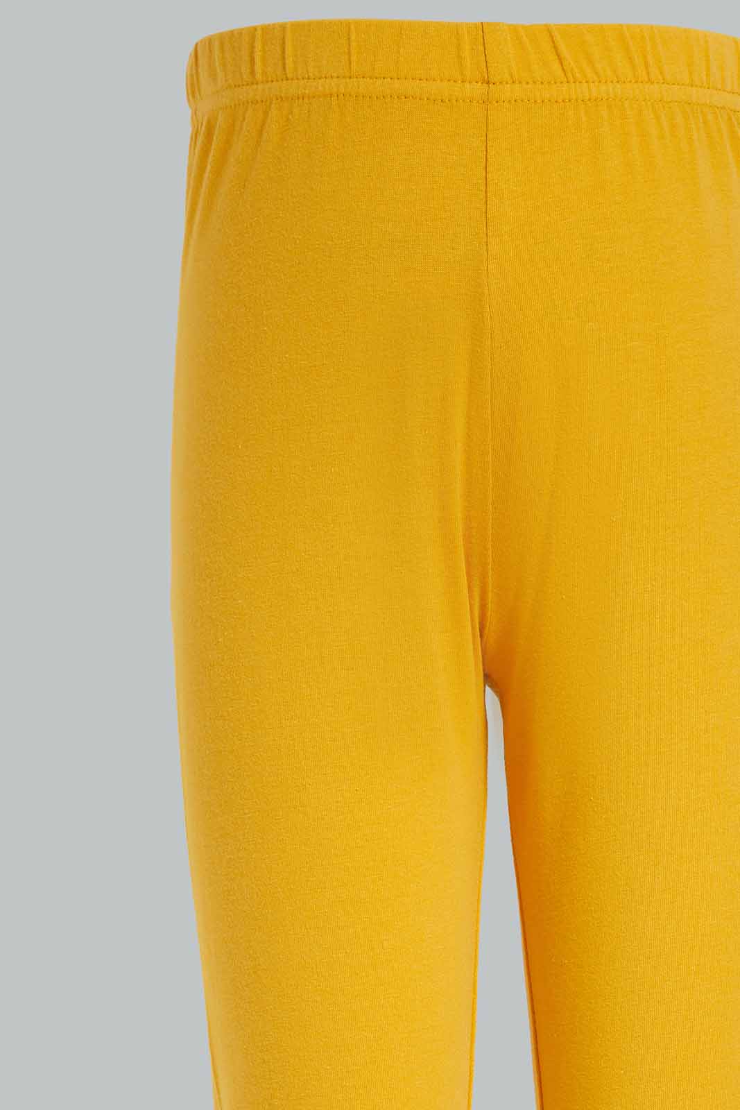 Redtag-Mustard-Basic-Leging-Category:Leggings,-Colour:Mustard,-Deals:New-In,-Dept:Girls,-Filter:Girls-(2-to-8-Yrs),-GIR-Leggings,-New-In-GIR-APL,-Non-Sale,-Section:Girls-(0-to-14Yrs),-TBL,-W22B-Girls-2 to 8 Years
