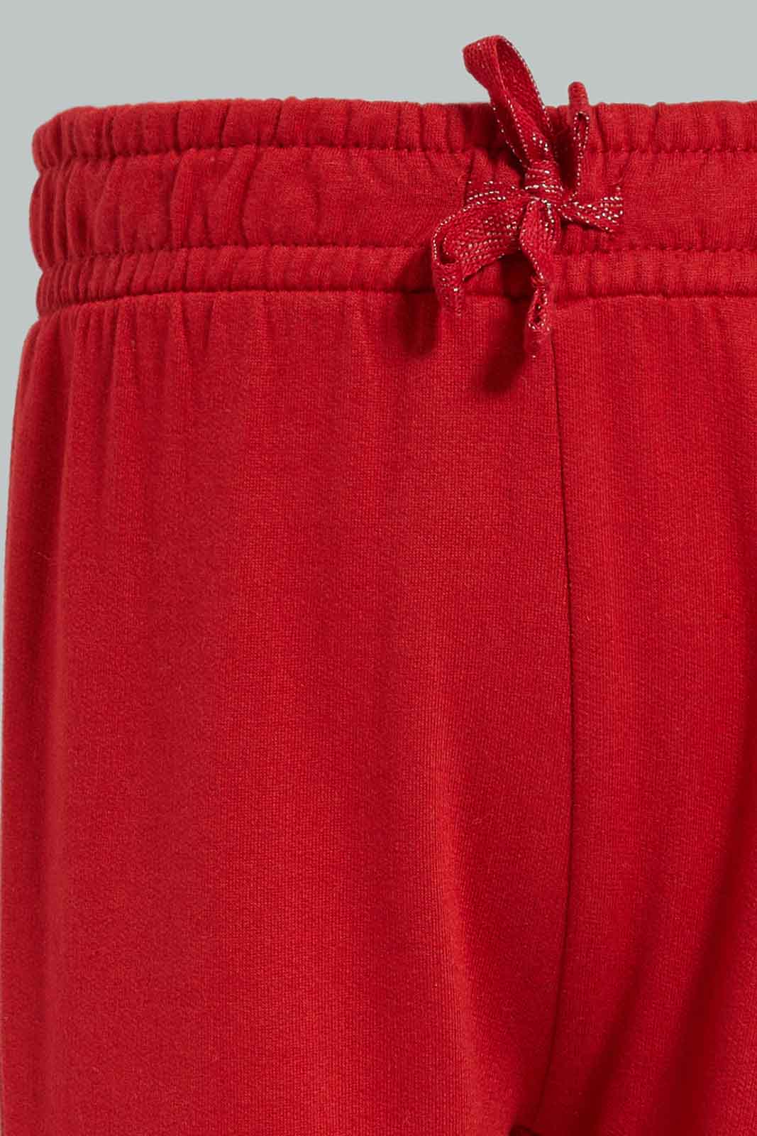 Redtag-Burgandy-Placement-Print-Jogset-Category:Jog-Sets,-Colour:Burgundy,-Deals:New-In,-Filter:Infant-Girls-(3-to-24-Mths),-ING-Jog-Sets,-New-In-ING-APL,-Non-Sale,-Section:Girls-(0-to-14Yrs),-VLM,-W22B-Infant-Girls-3 to 24 Months