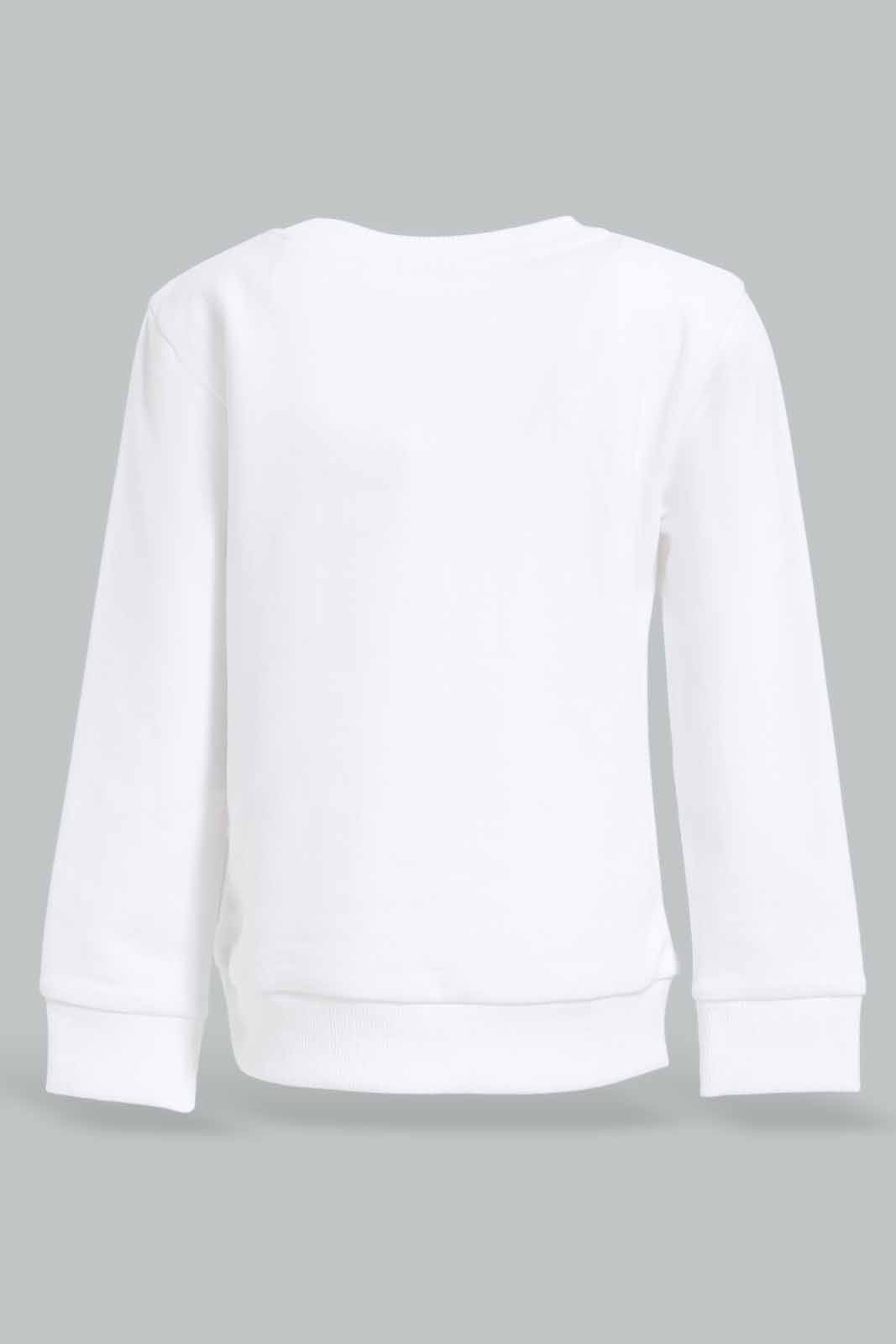 Redtag-Aqua-Racoon-Cre-Sweatshirts-Category:Sweatshirts,-Colour:Blue,-Deals:New-In,-Dept:Boys,-Filter:Infant-Boys-(3-to-24-Mths),-INB-Sweatshirts,-New-In-INB-APL,-Non-Sale,-Section:Boys-(0-to-14Yrs),-W22B-Infant-Boys-3 to 24 Months