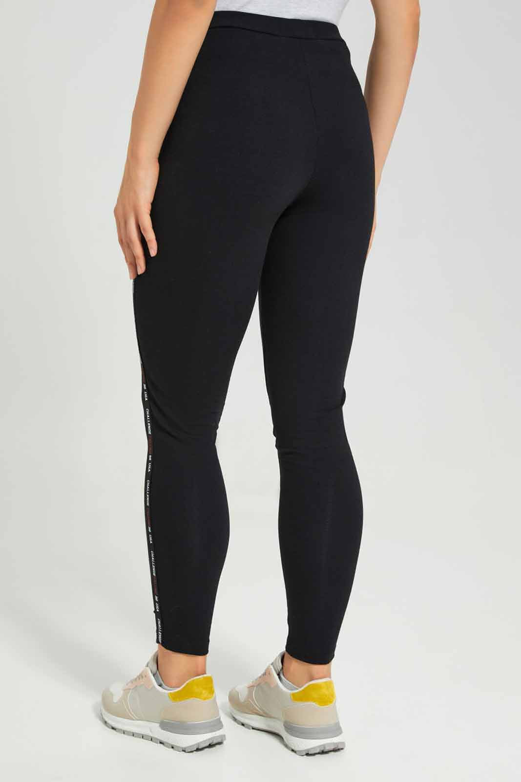 Redtag-Black-Active-Pant-with-Side-Tape-Category:Joggers,-Colour:Black,-Deals:New-In,-Filter:Women's-Clothing,-New-In-Women-APL,-Non-Sale,-Section:Women,-W22B,-Women-Joggers-Women's-